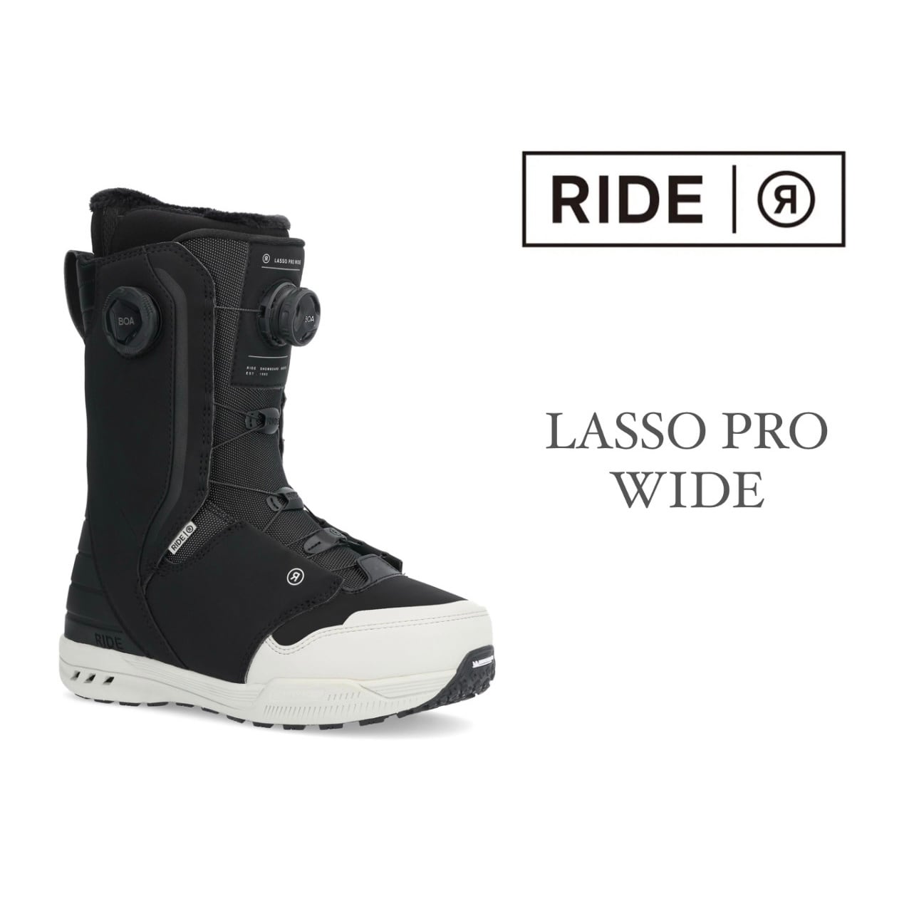 24-25モデル . RIDE .『 LASSO PRO WIDE 』. ライド . ラッソプロ