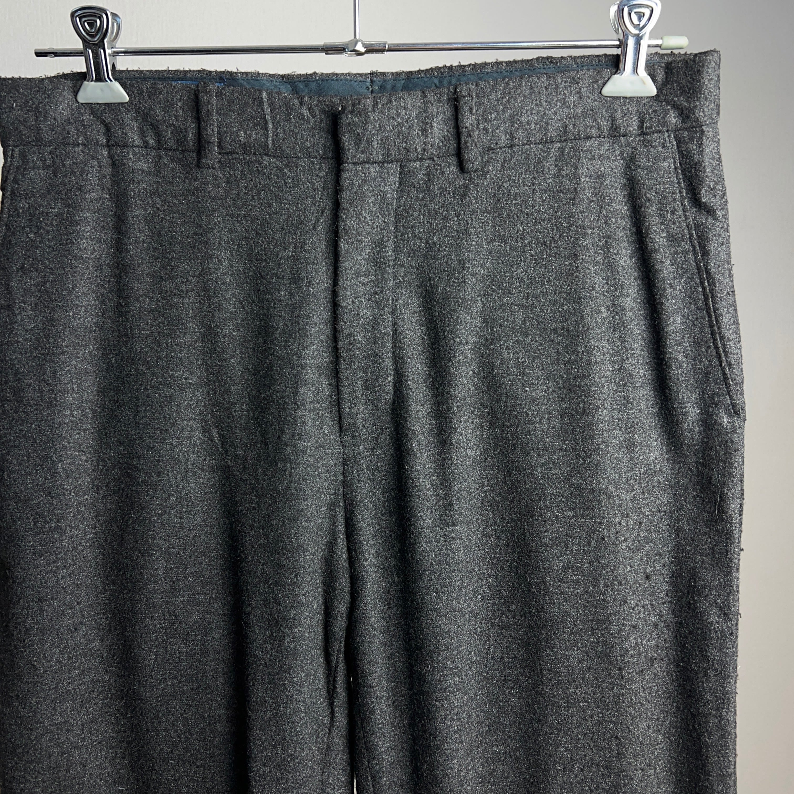 old Polo by Ralph Lauren Wool Slacks Gray SIZE 34 ポロラルフ