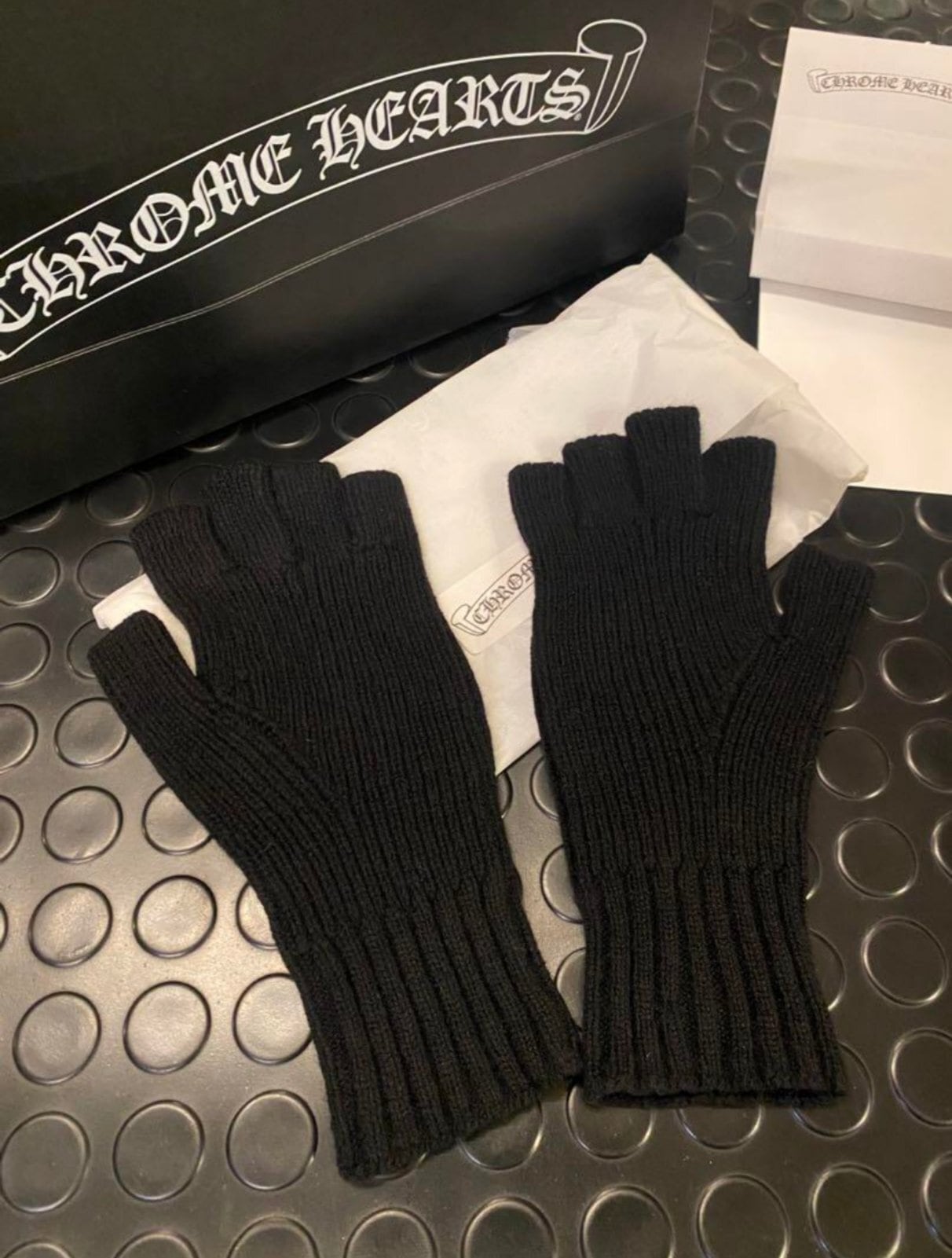 CHROME HEARTS クロムハーツ クロスパッチ グローブ 手袋 | chromehearts