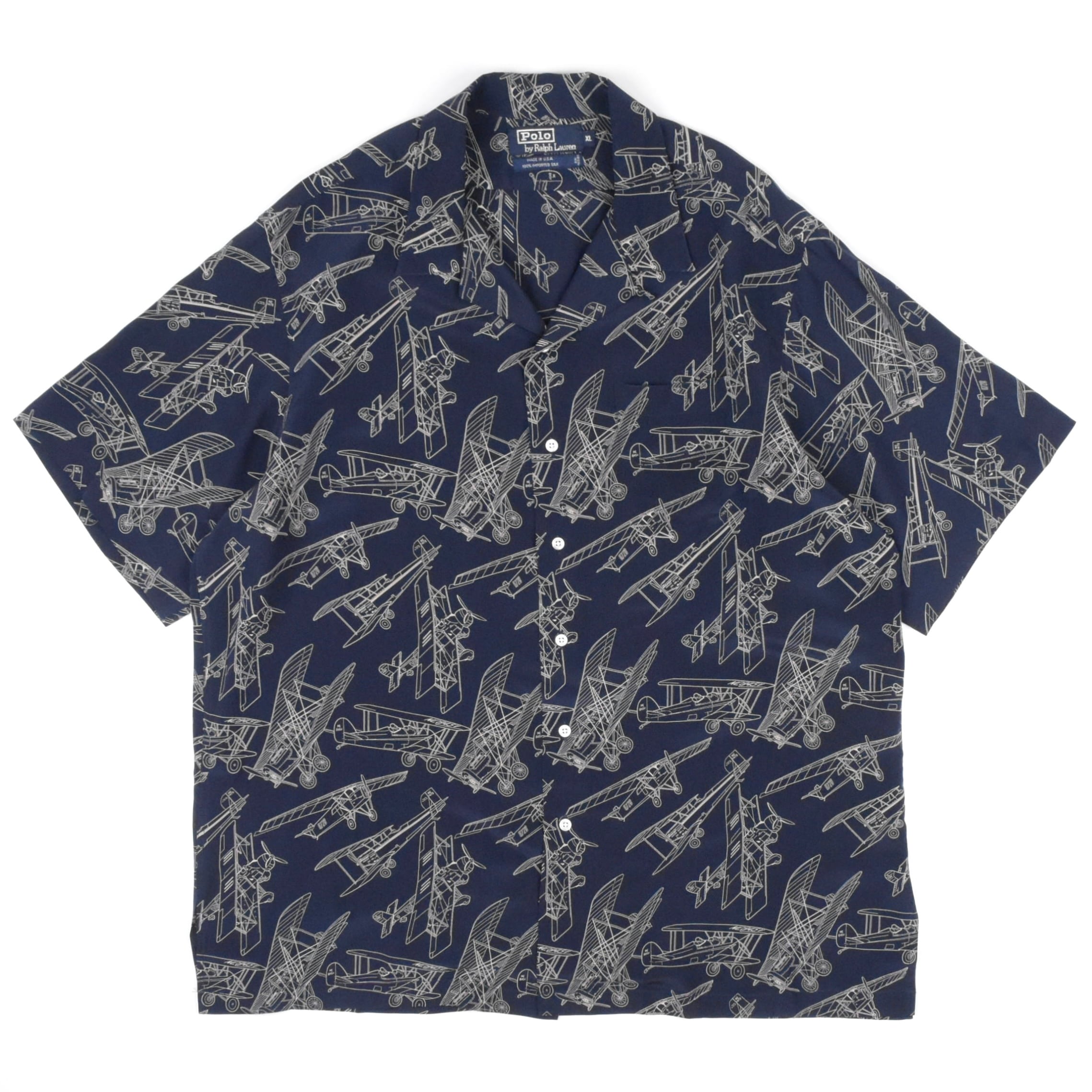 90s Polo Ralph Lauren Shirt IMPORTED SILK / XL | yowakeup