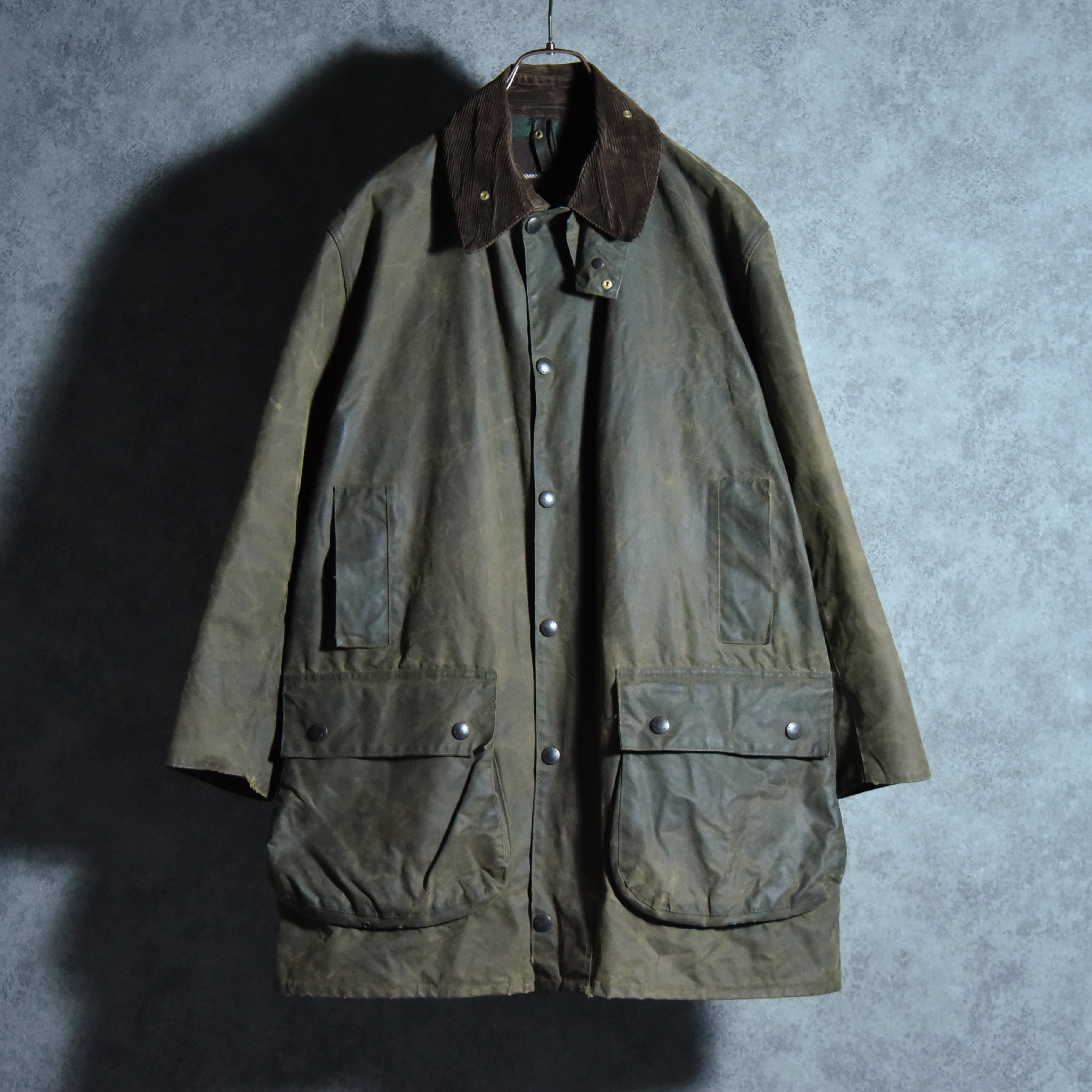90s Barbour NORTHUMBRIA Size40 バブアー ノーザンブリア 3ワラント