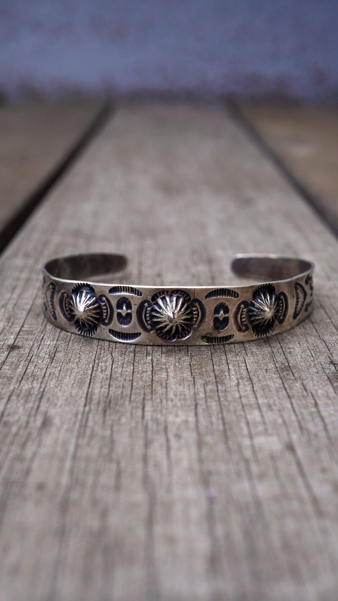 Vintage Fred Harvey Style Bangle (ナバホ族) Antique Native