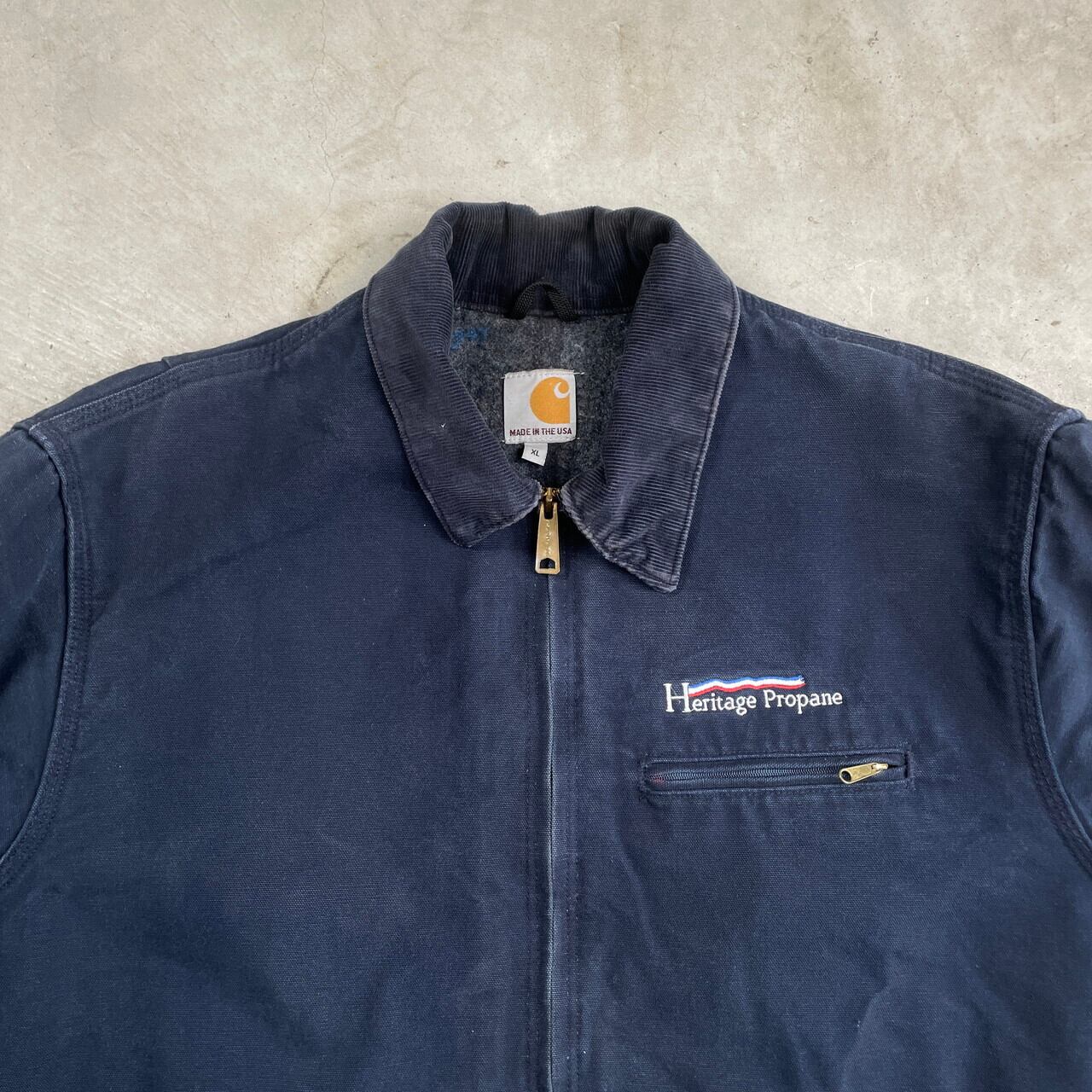 90-00年代 USA製 Carhartt カーハート ダック地 デトロイトジャケット