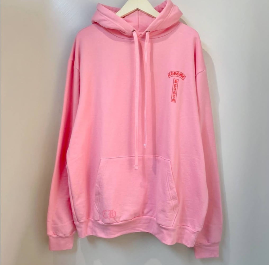 CHROME HEARTS クロムハーツ フーディー Pink Hoodie パーカー