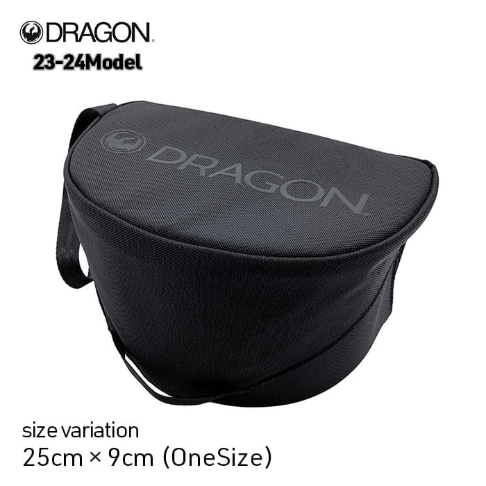 23-24 DRAGON HARD CASE ドラゴン ハードケース BLACK ゴーグルケース