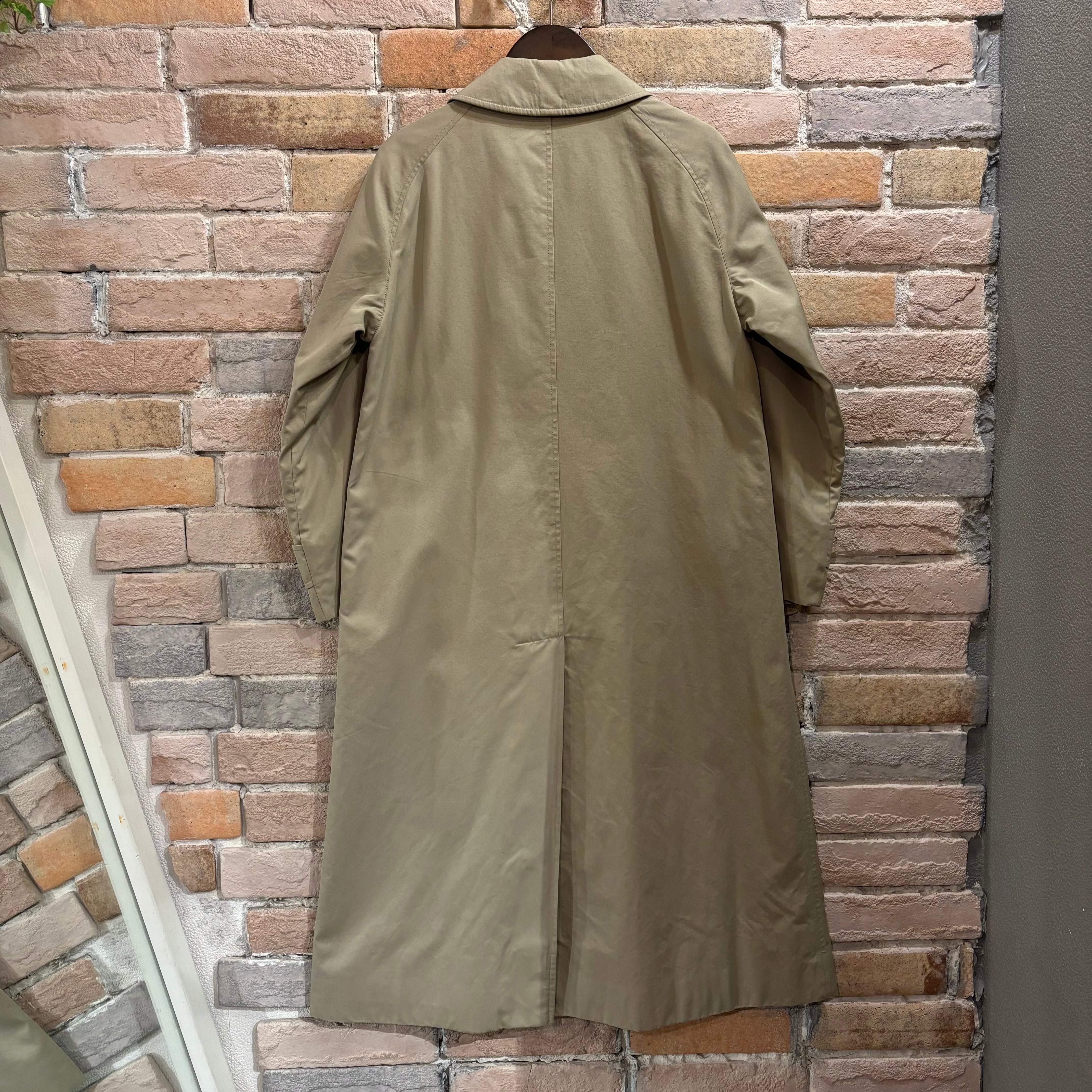 Burberry Ladies 1枚袖 小さめサイズ コットン100% ステンカラーコート