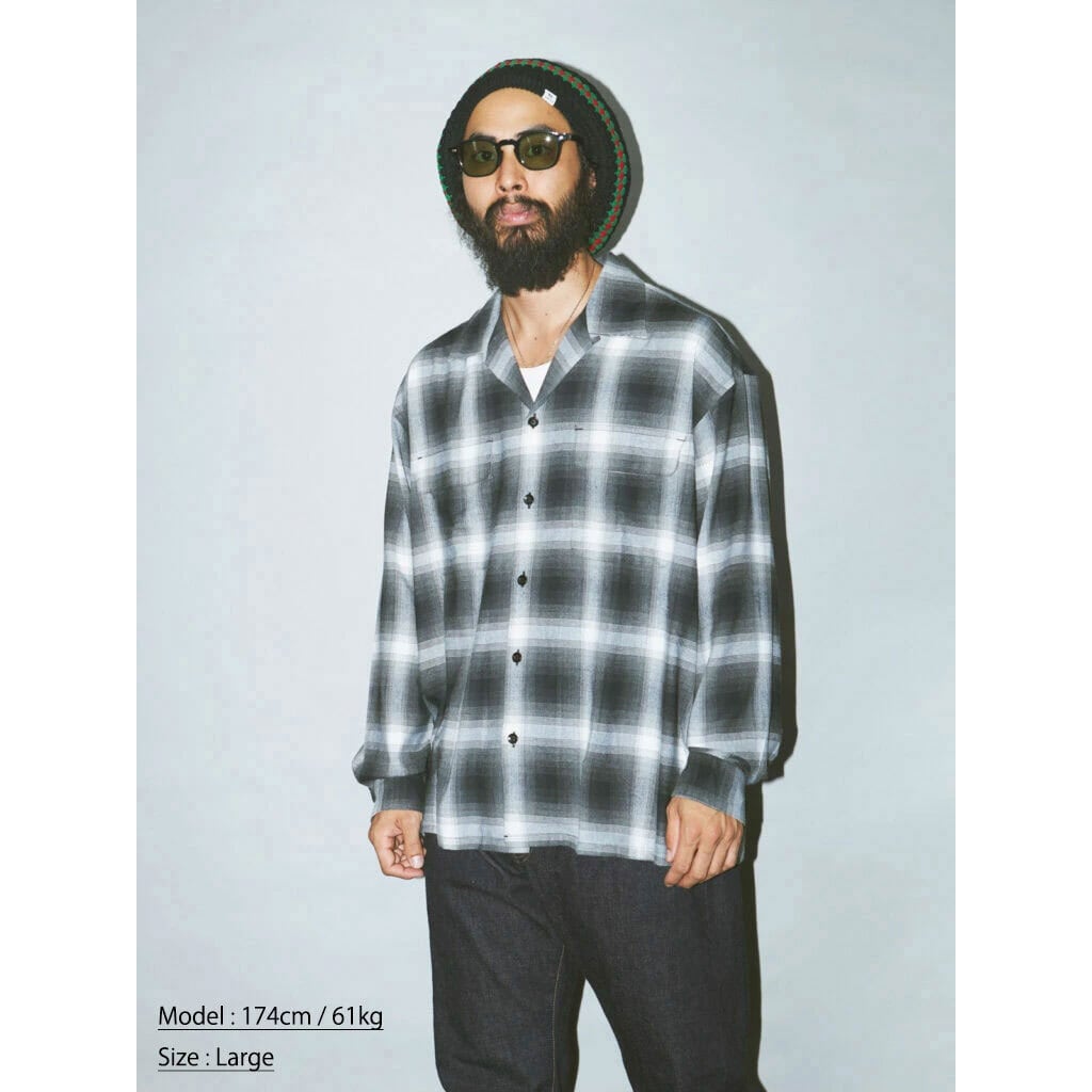 RADIALL (ラディアル) Belair OPEN COLLARED SHIRT L/S ラディアル