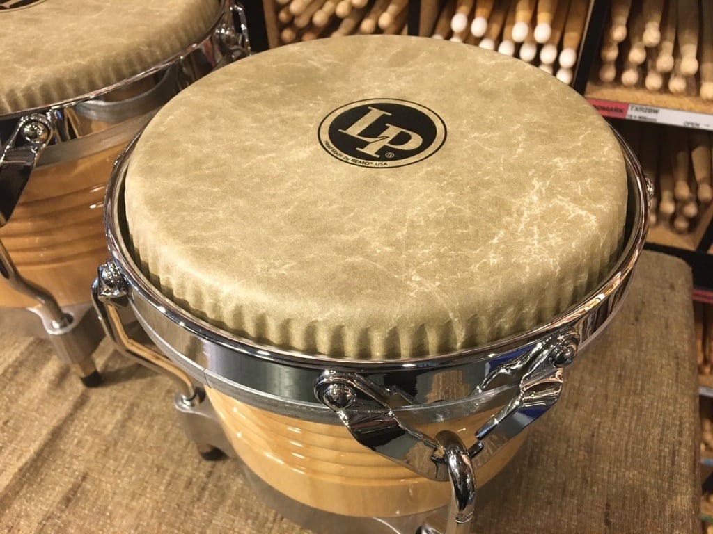 どらむ村カスタム] LP マタドール ウッドボンゴ ファイバースキン仕様