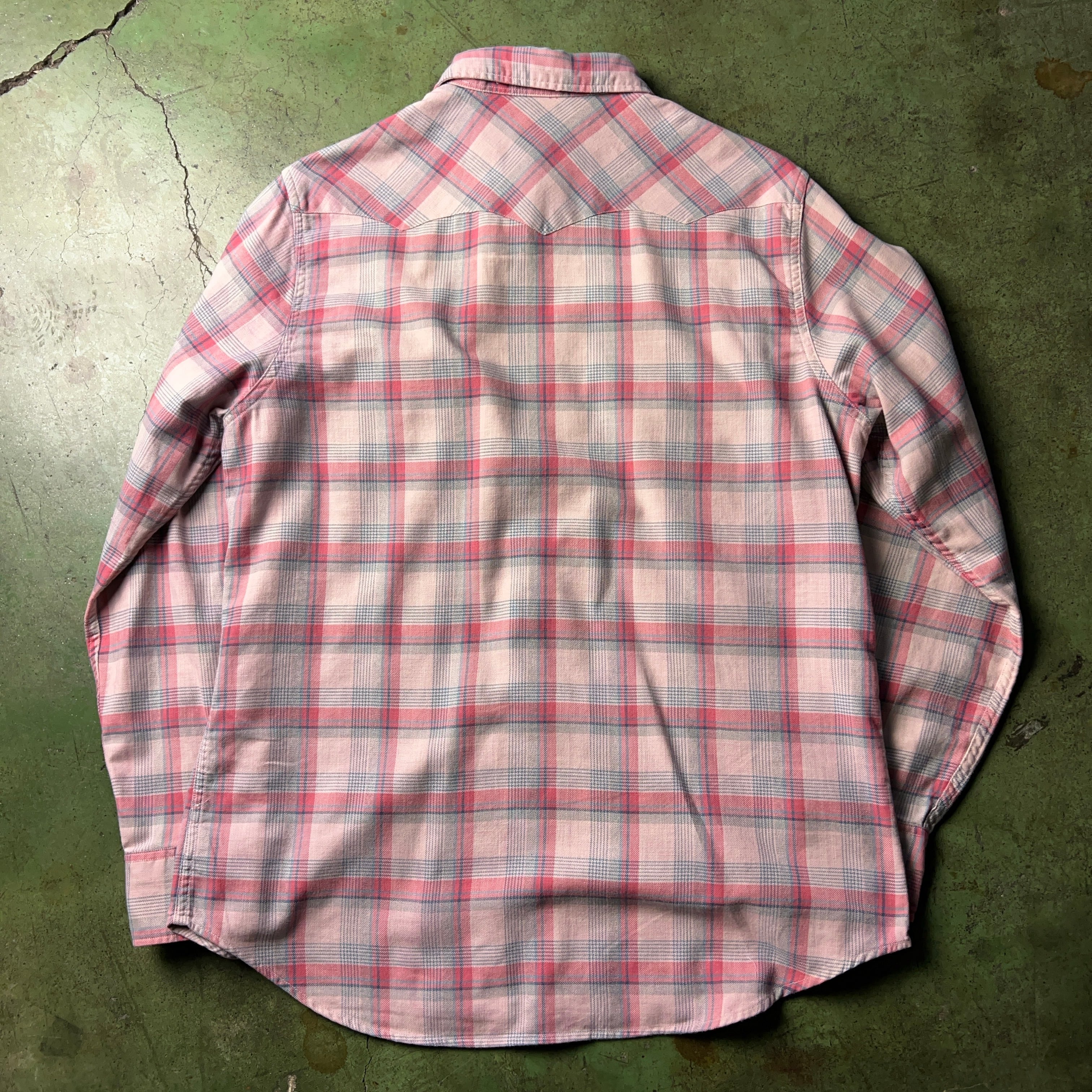 RRL Ralph Lauren Plaid Western Shirt ダブルアールエル ラルフ