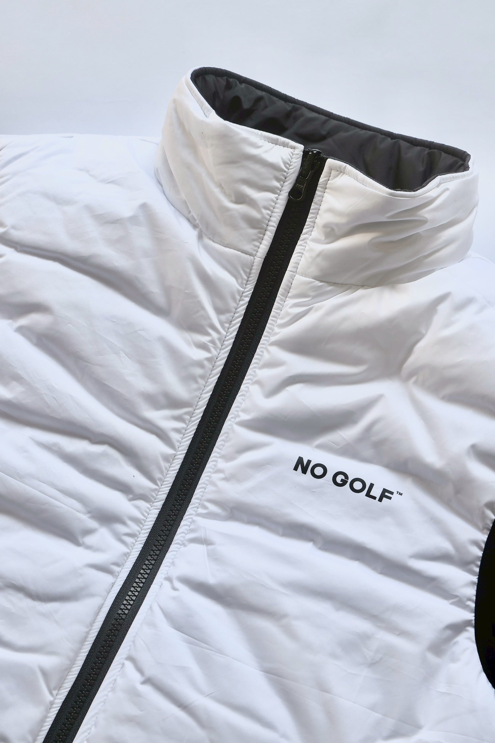 NO GOLF PADDED RIVERSIBLE VEST | NO COFFEE