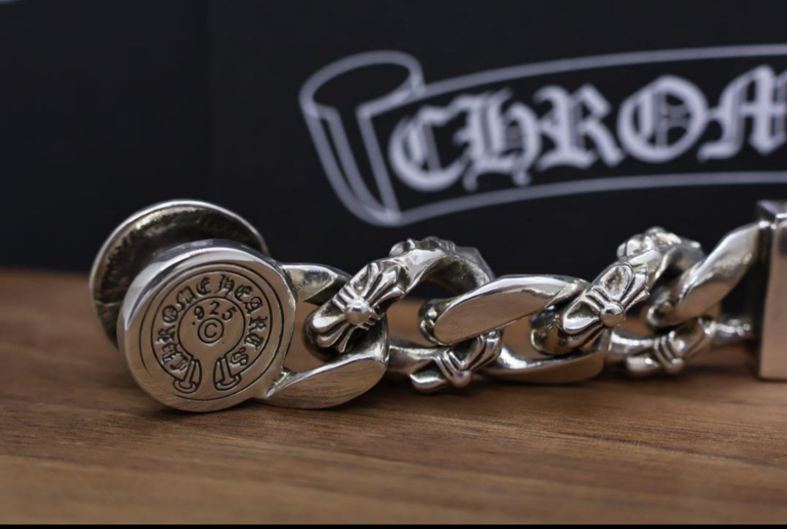 CHROME HEARTS クロムハーツ ダガー IDブレスレット ファンシー