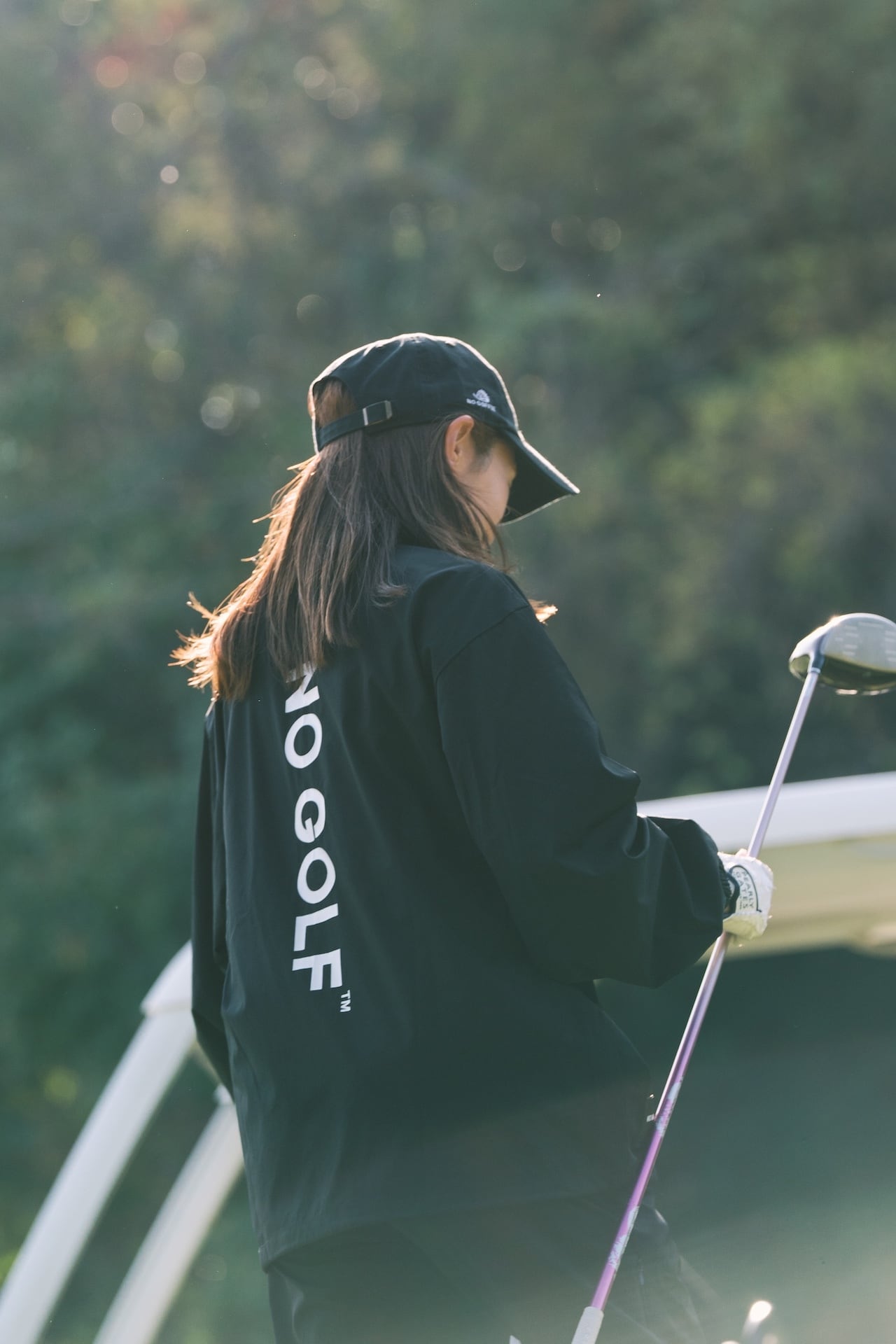 NO GOLF WINDBREAKER JACKET | NO COFFEE