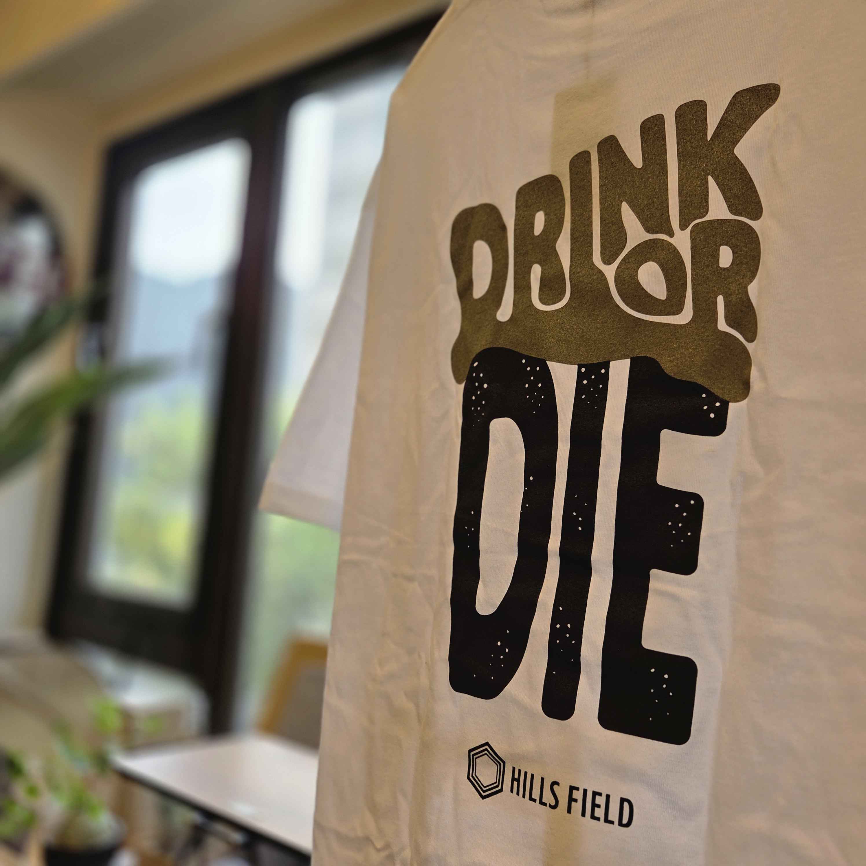 DRINK OR DIE グラス+ Tシャツ（BLACK BEER EDITION) DOD PINT GLASS+