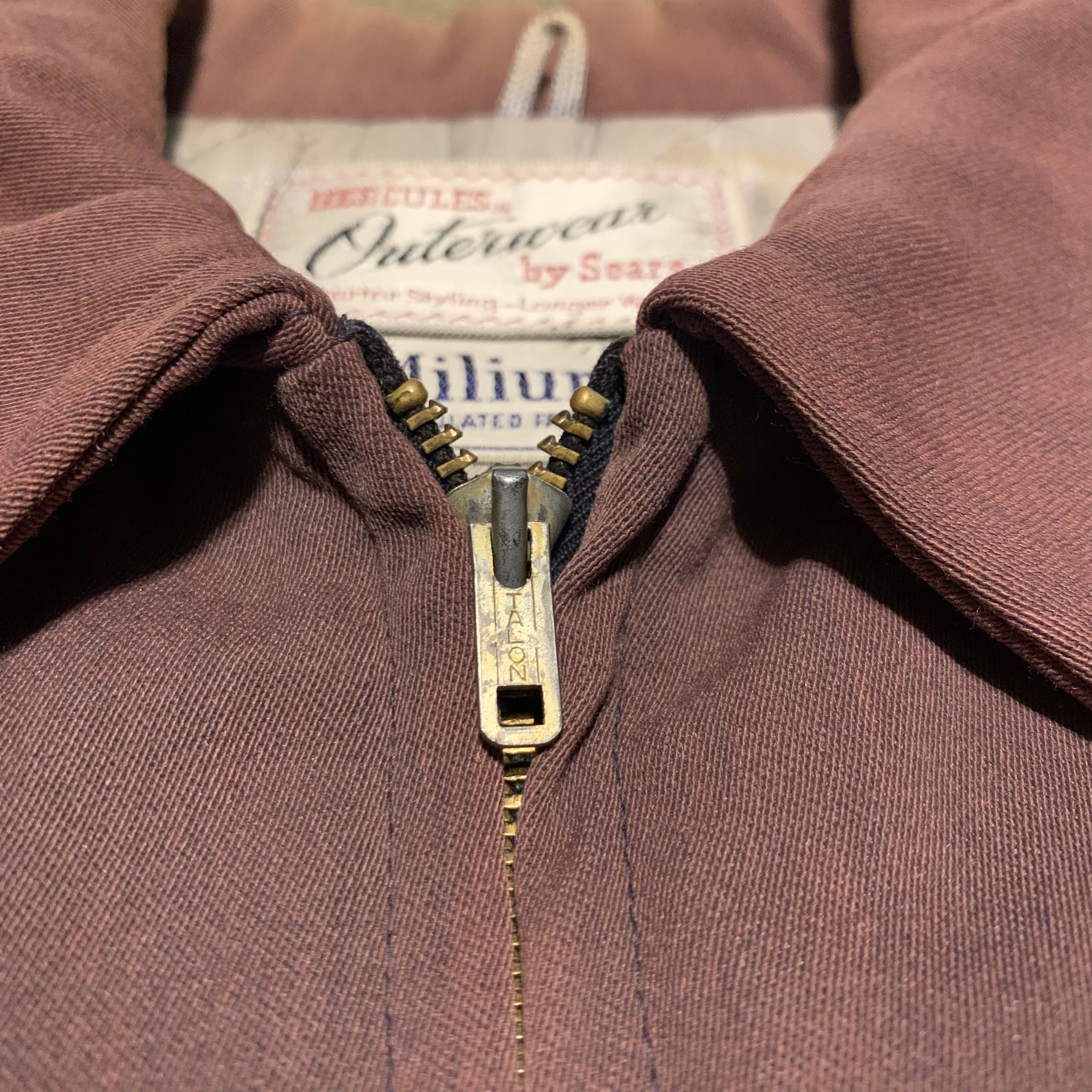 50s HERCULES rayon gabardine jacket ヘラクレス レーヨン ギャバジン