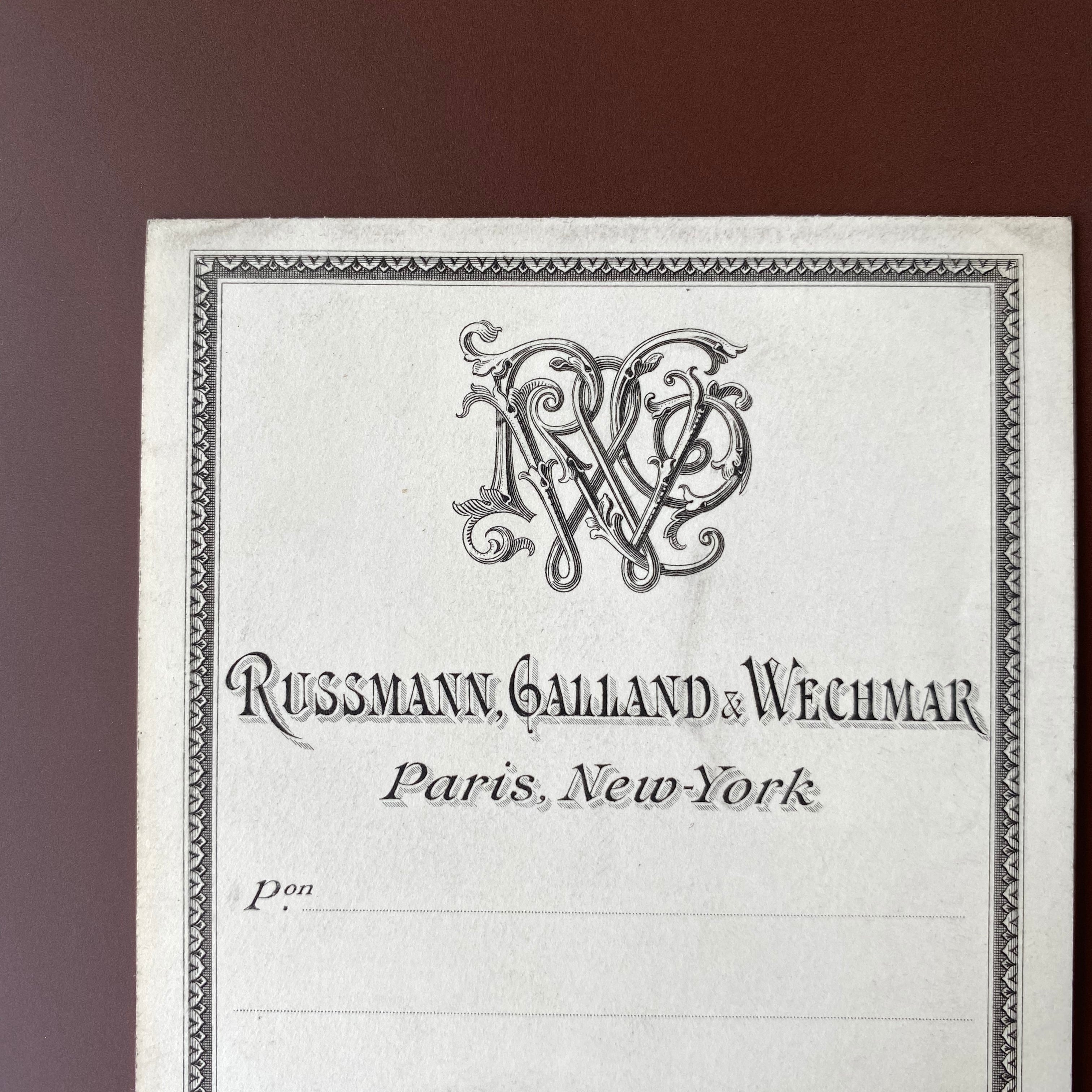 France アンティークラベル(RG&W ) / vp0118 | Petit Musée | プチミュゼ