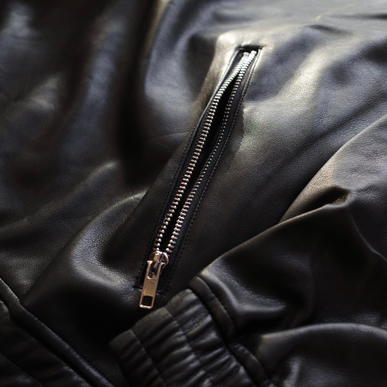 LAST NEST】LEATHER HALF ZIP JACKET | PARX.【ストリートセレクト