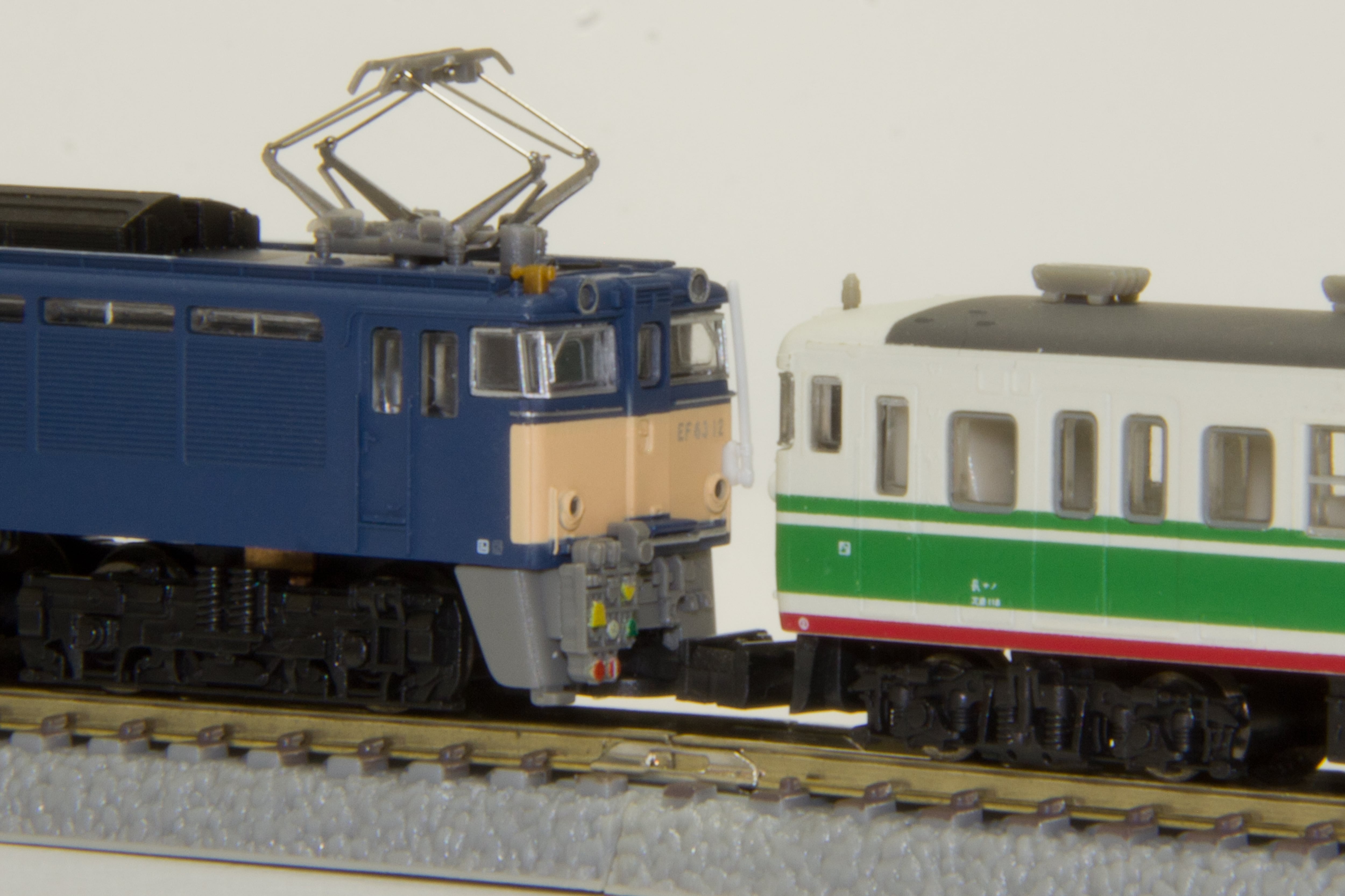 T038-1 EF63形電気機関車 1次形 青 重連セット（EF63 Electric