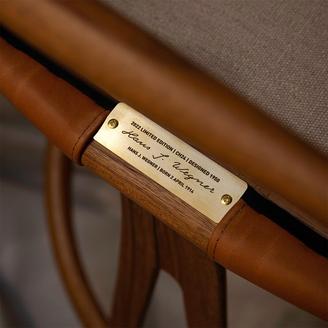 BIRTHDAY EDITION 2022】CH24 Yチェア TEAK LEATHER［カールハンセン