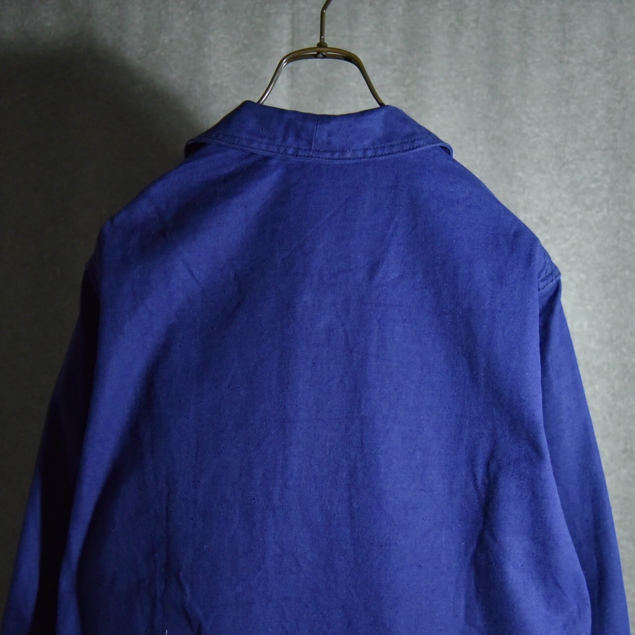 DEAD STOCK】60s French Navy S.N.C St James Ink Blue Work Jacket