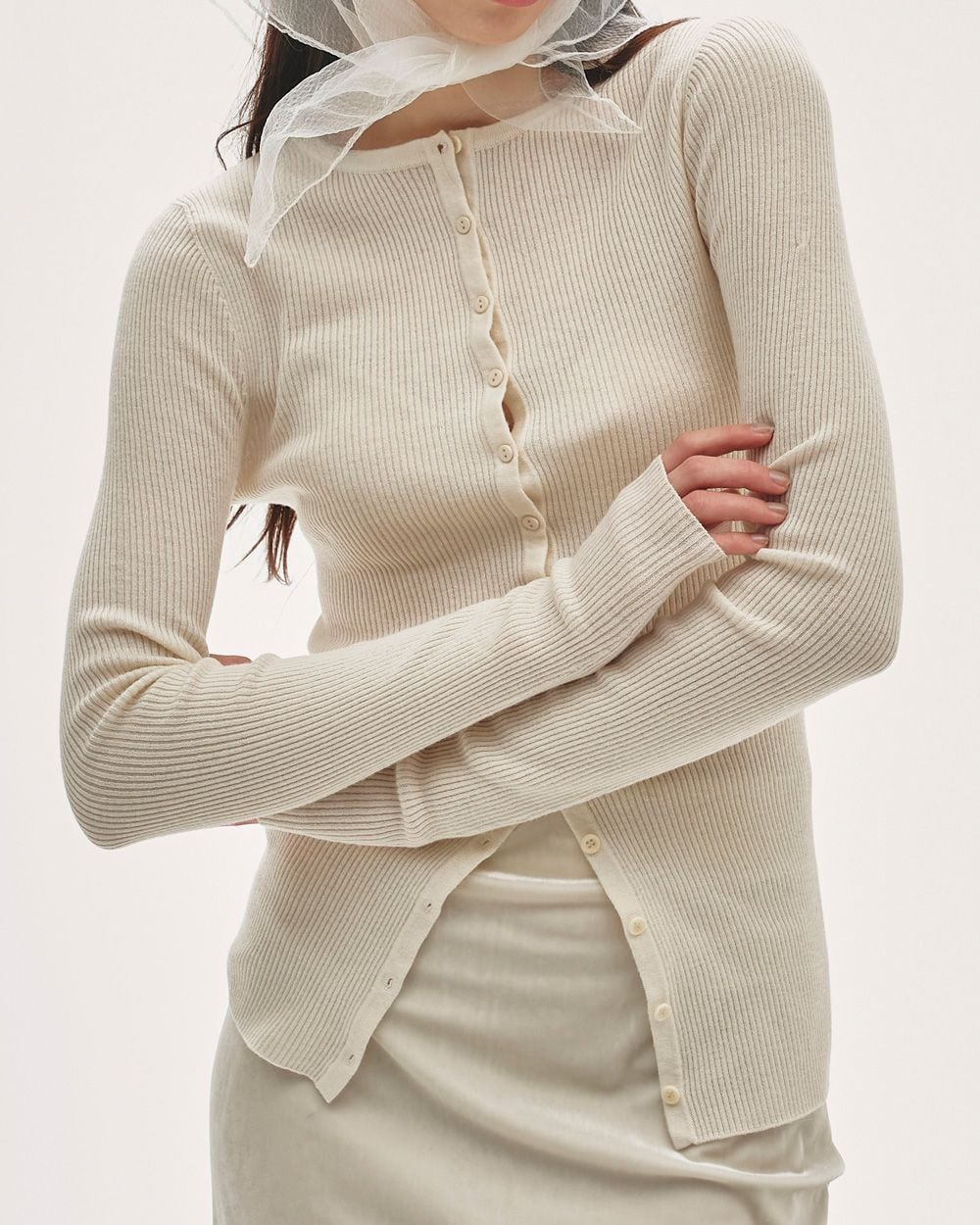 TODAYFUL(トゥデイフル) Silkwool Knit Cardigan | サウスオレンジ