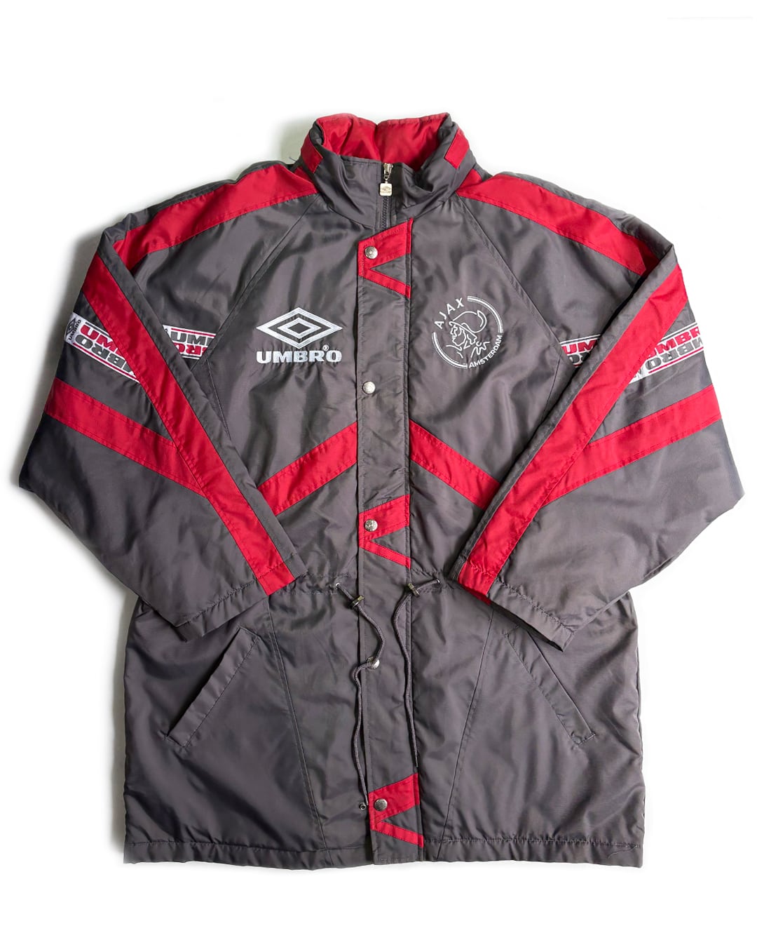 USED］ 90's “ UMBRO アンブロ/ AJAX アヤックス ” ベンチコート