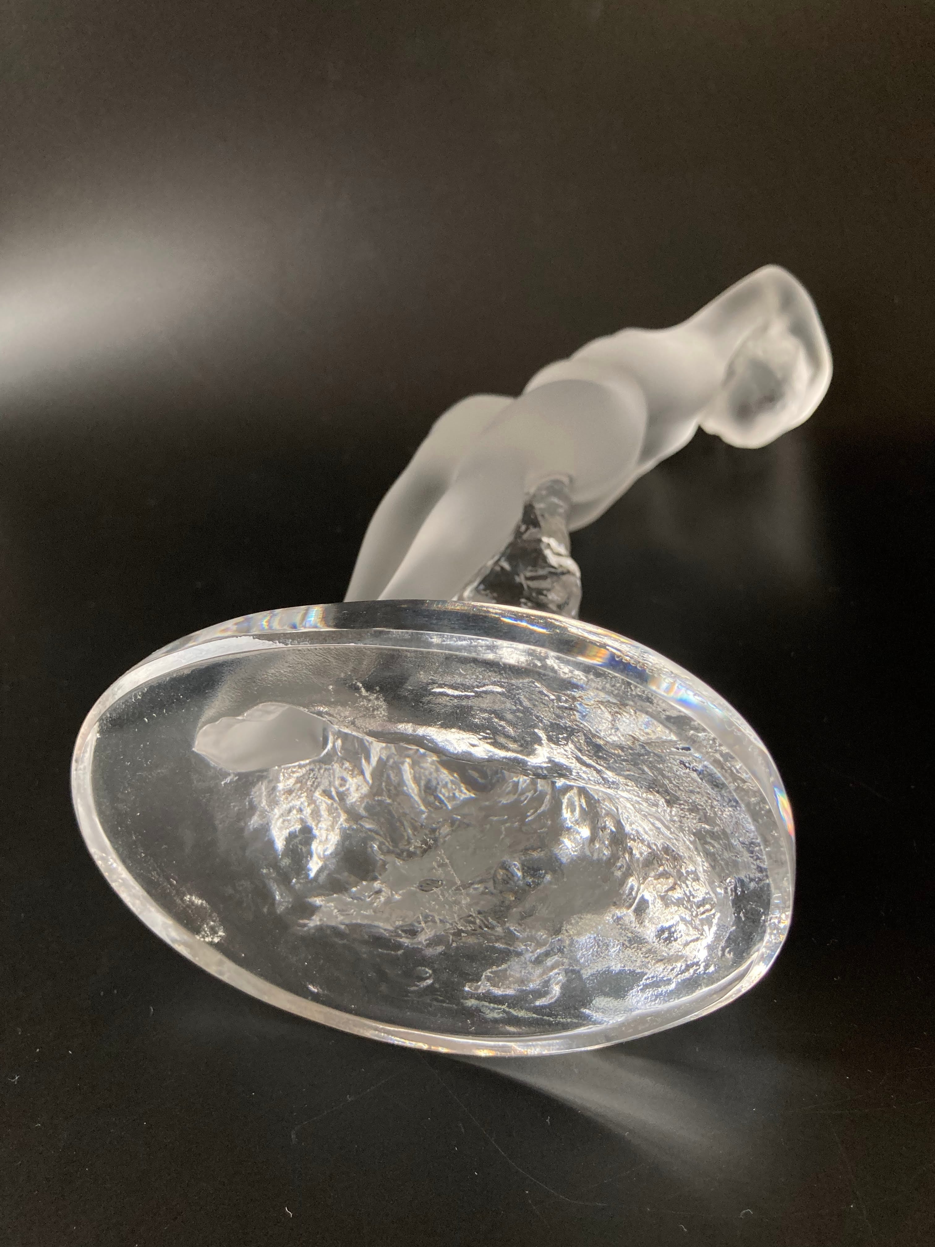 LALIQUE ラリック 『ダンサー』 女性像 裸婦像 ヌード レディ 置物