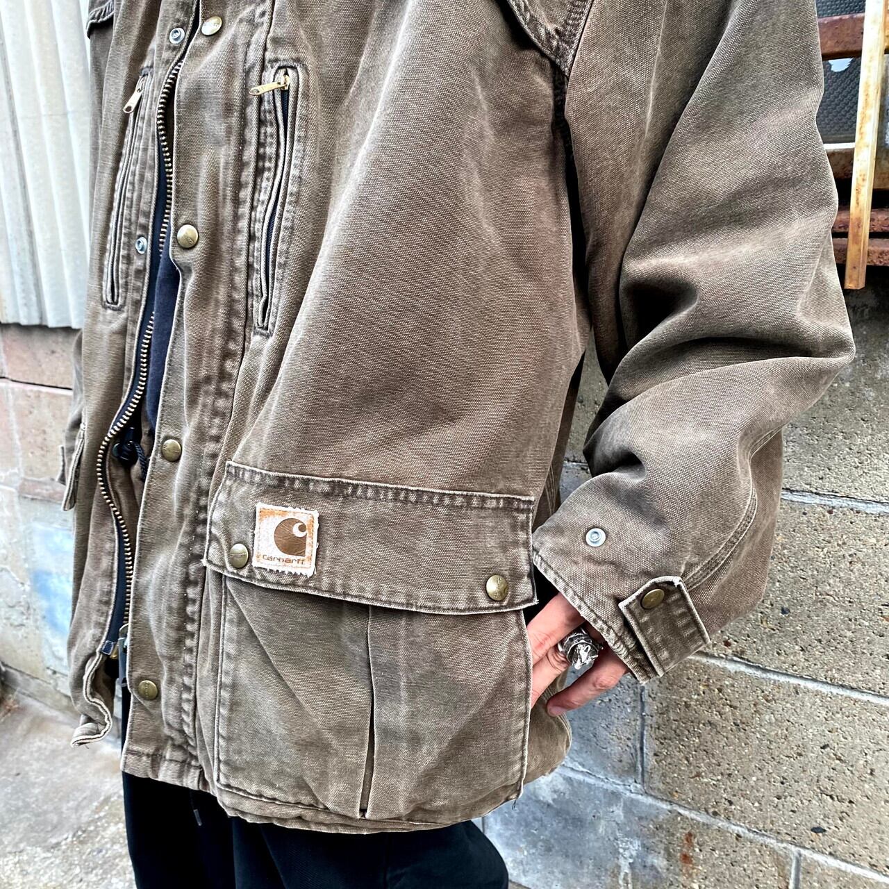 ビッグサイズ 80年代 USA製 カーハート ワークジャケット メンズ2XL
