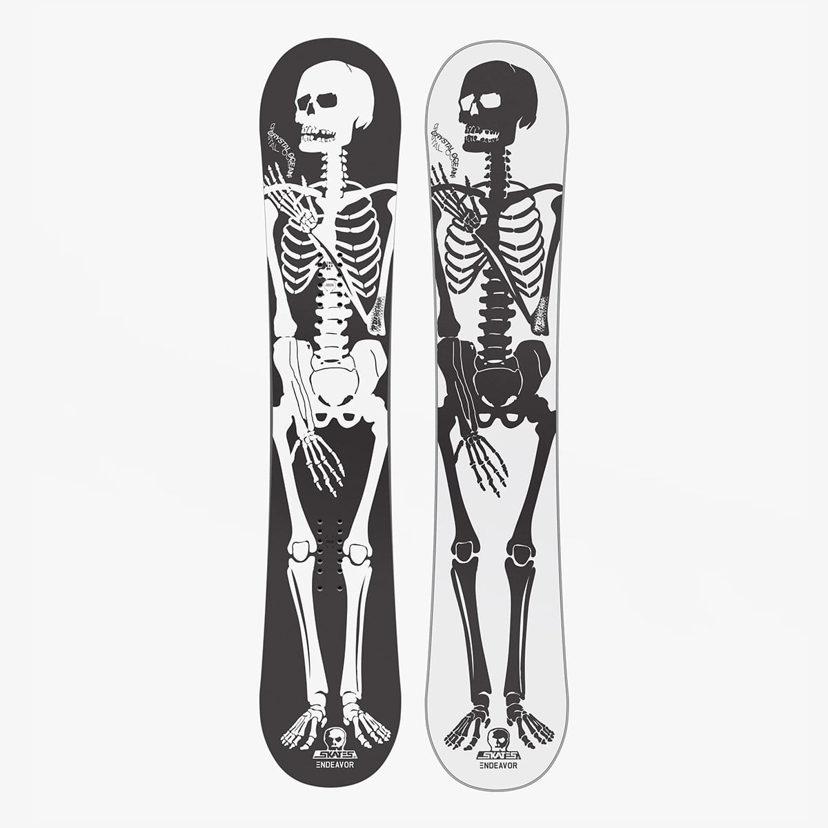 Endeavor Snowboards Skull Skates 154 | FIELDGATE