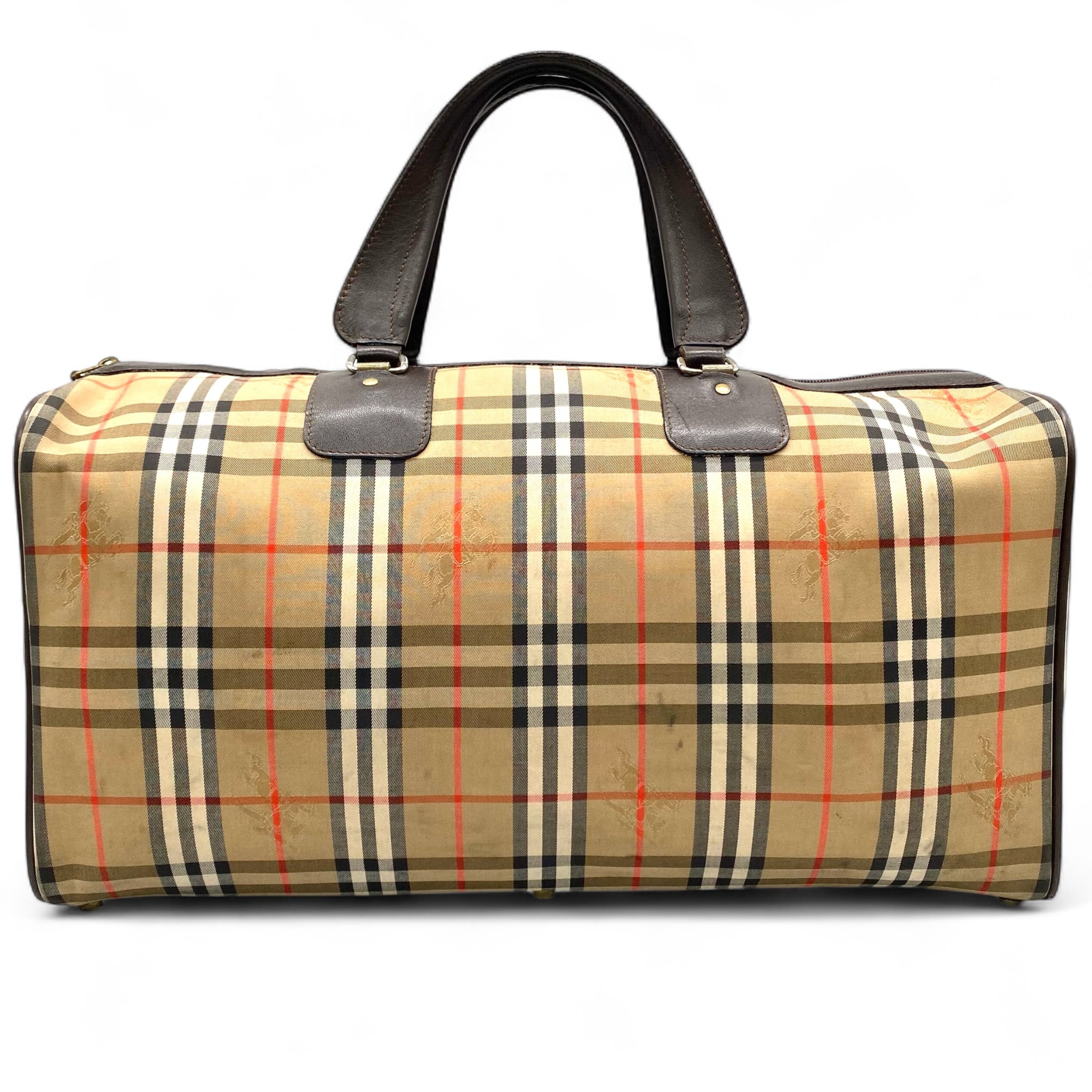 Vintage Burberrys Boston Bag Nova Check / ヴィンテージ バーバリー