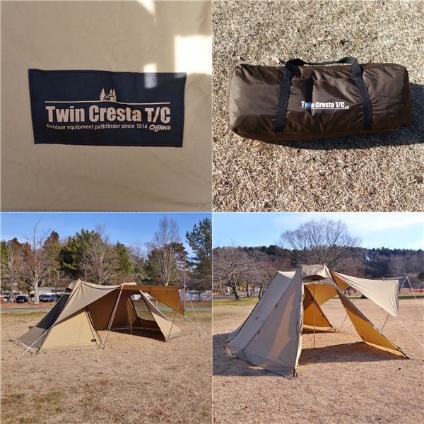 極美品 オガワ OGAWA Twin Cresta T/C ツインクレスタ TC ツインポール