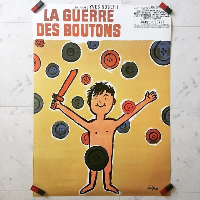 ポスター「映画 わんぱく戦争 Le Guerre des Boutons レイモン