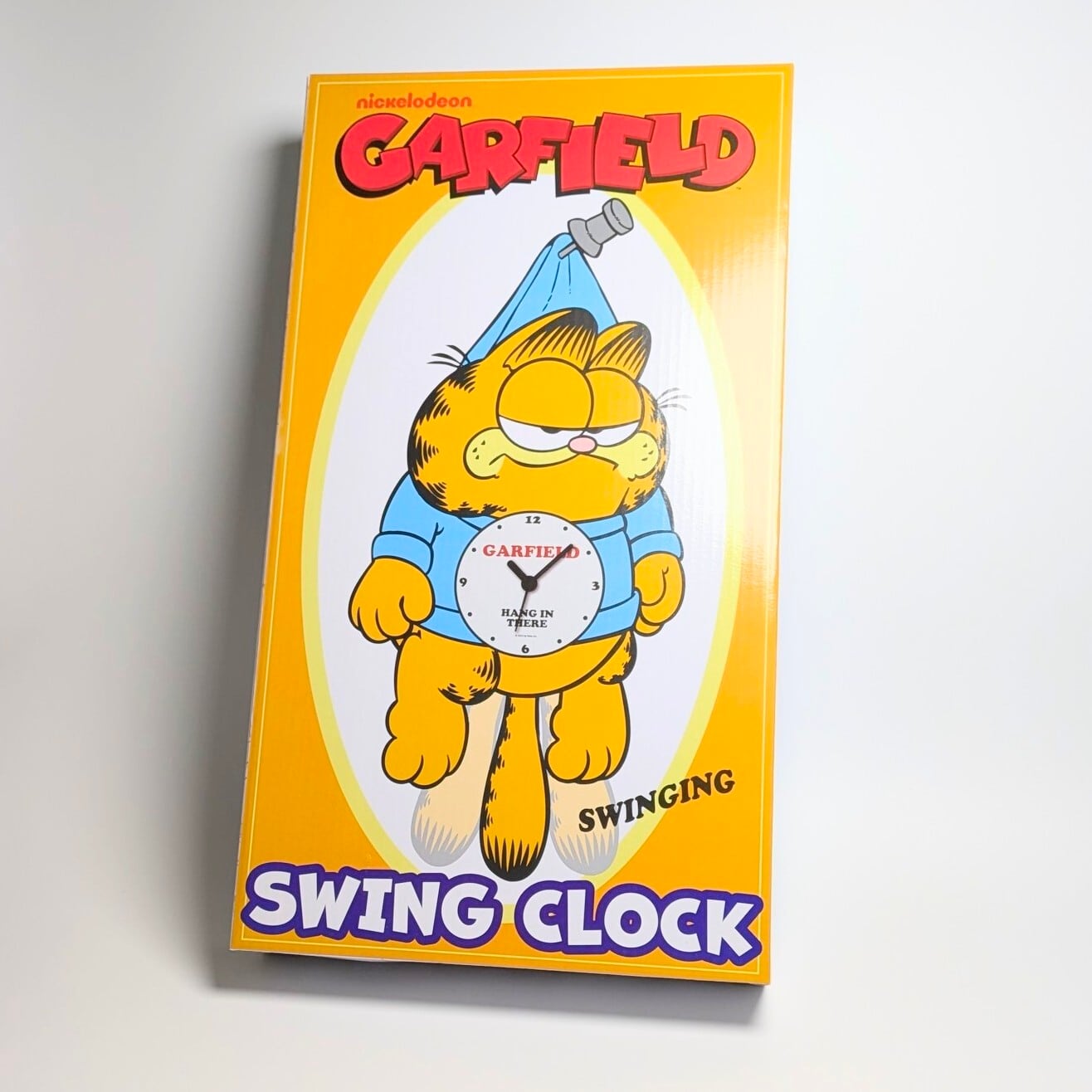 Garfield（ ガーフィールド ） 】 SWING CLOCK 振り子 壁掛け時計