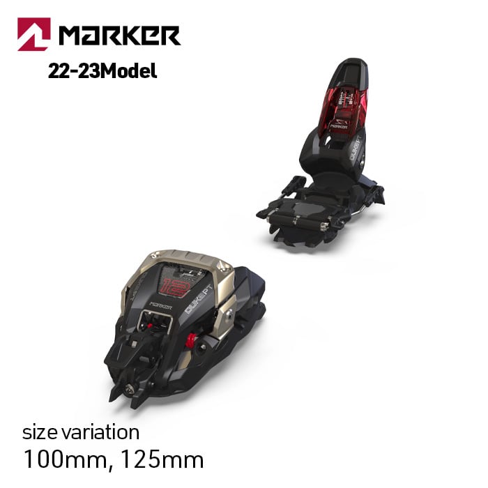 22-23 MARKER DUKE PT 16 マーカー デューク ブラック ガンメタル