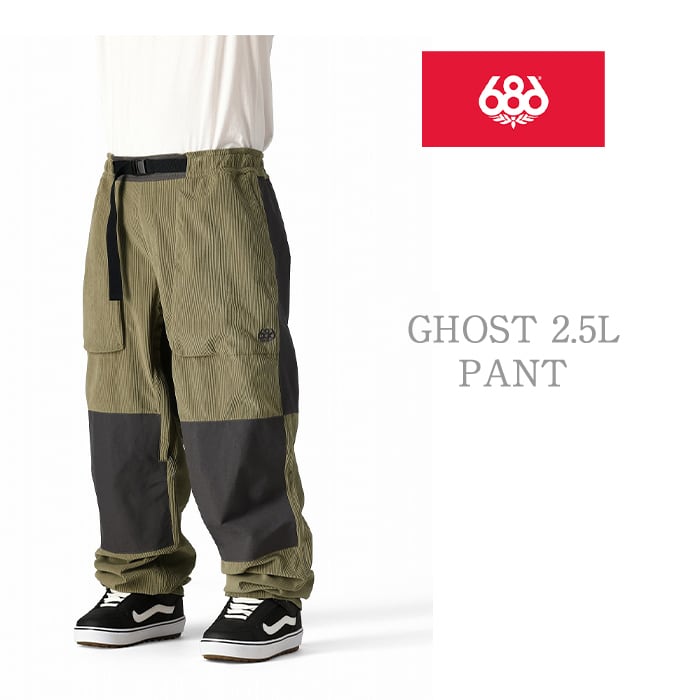 686 six eight six 24/25 Collection『 2.5L GHOST PANT