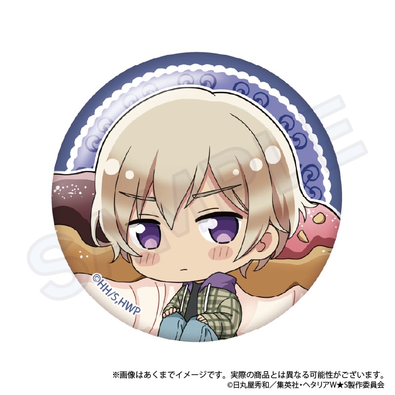 ヘタリア World☆Stars」トレーディング缶バッジ yummy! ver. Vol.2