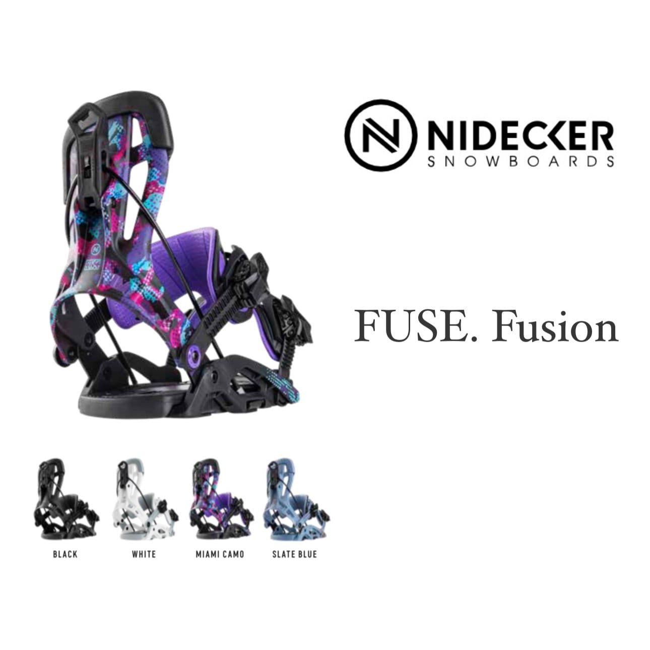 24-25モデル. NIDECKER .『 FUSE Fusion 』 . ナイデッカー . ヒューズ