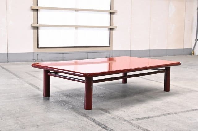 MORISHIGE/モリシゲ 34万「斉水」座卓 漆塗り ローテーブル 和家具