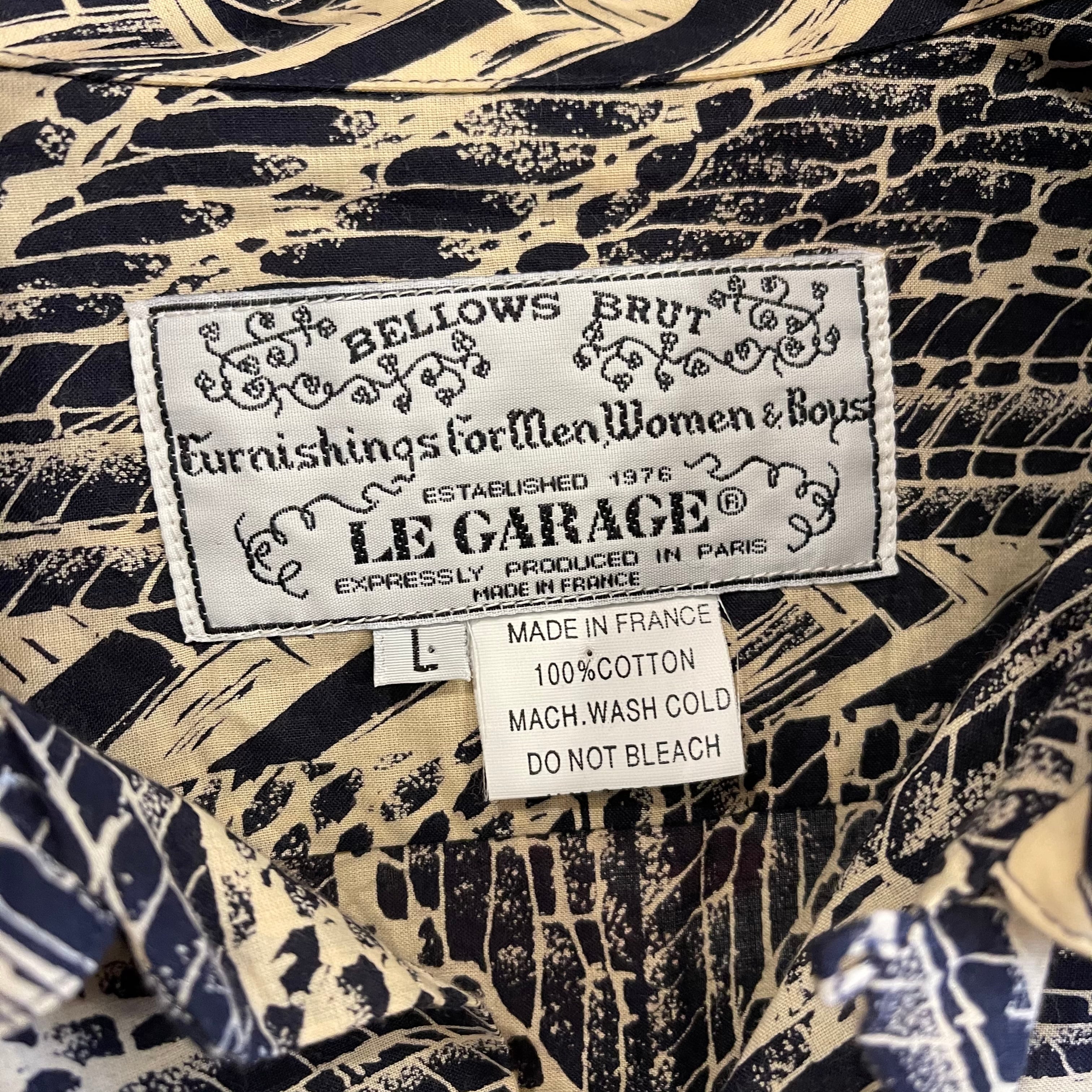 LE GARAGE L/S Open Collar Shirt | VOSTOK