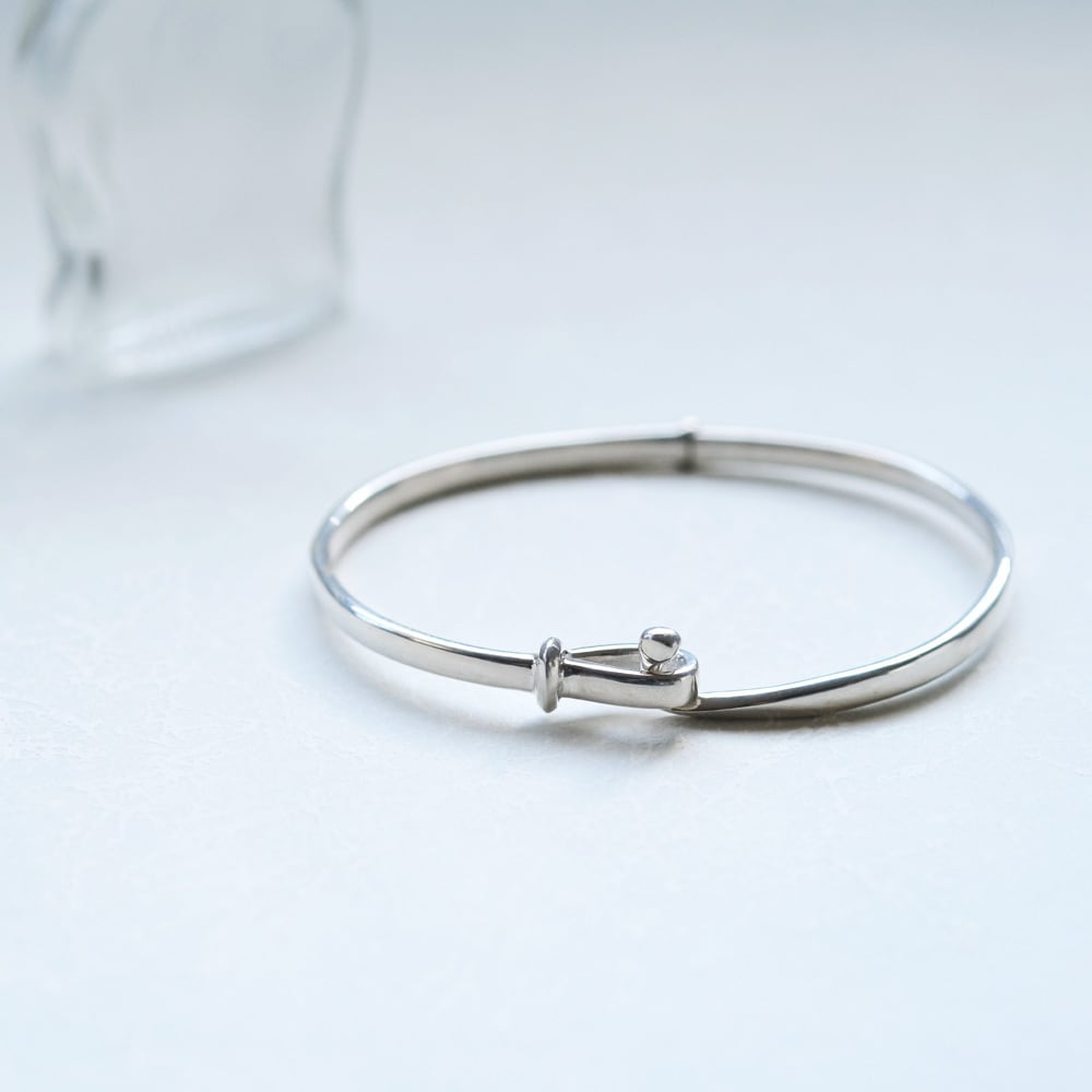 フック バングル シルバー925 | クラウドジュエリー(Cloud-jewelry