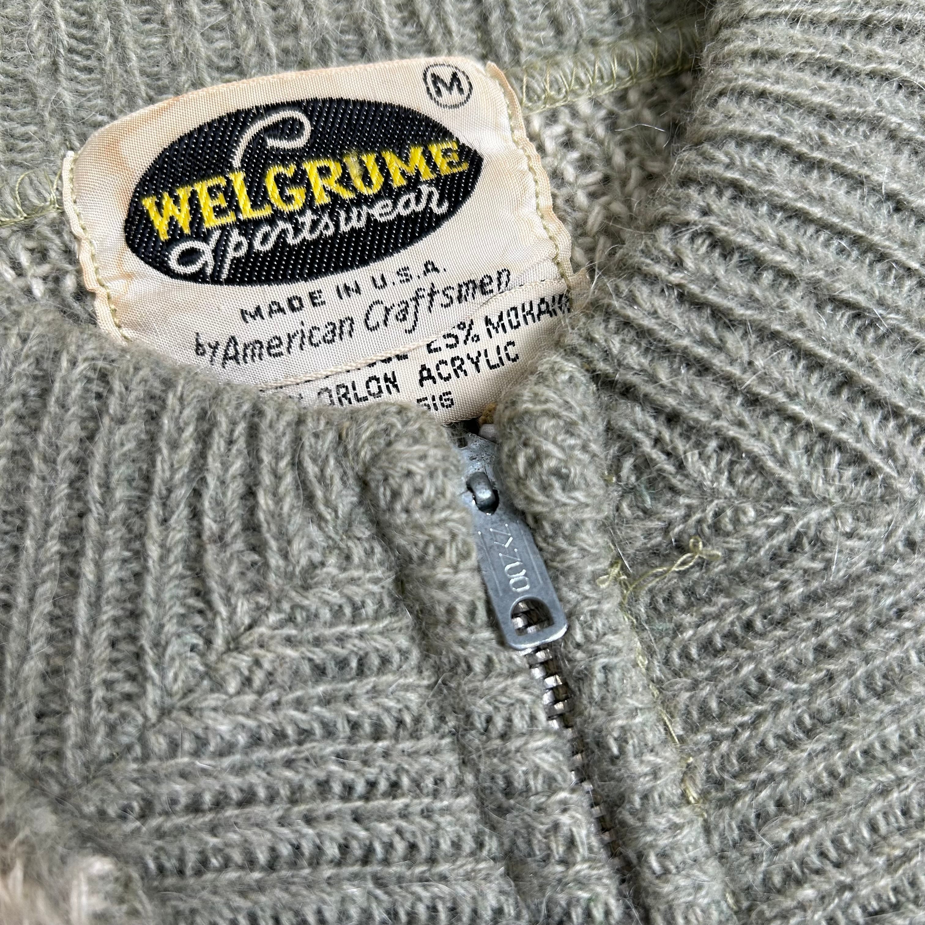 vintage Welgrume Sportswear モヘアニット｜60s WELGRUME Vintage