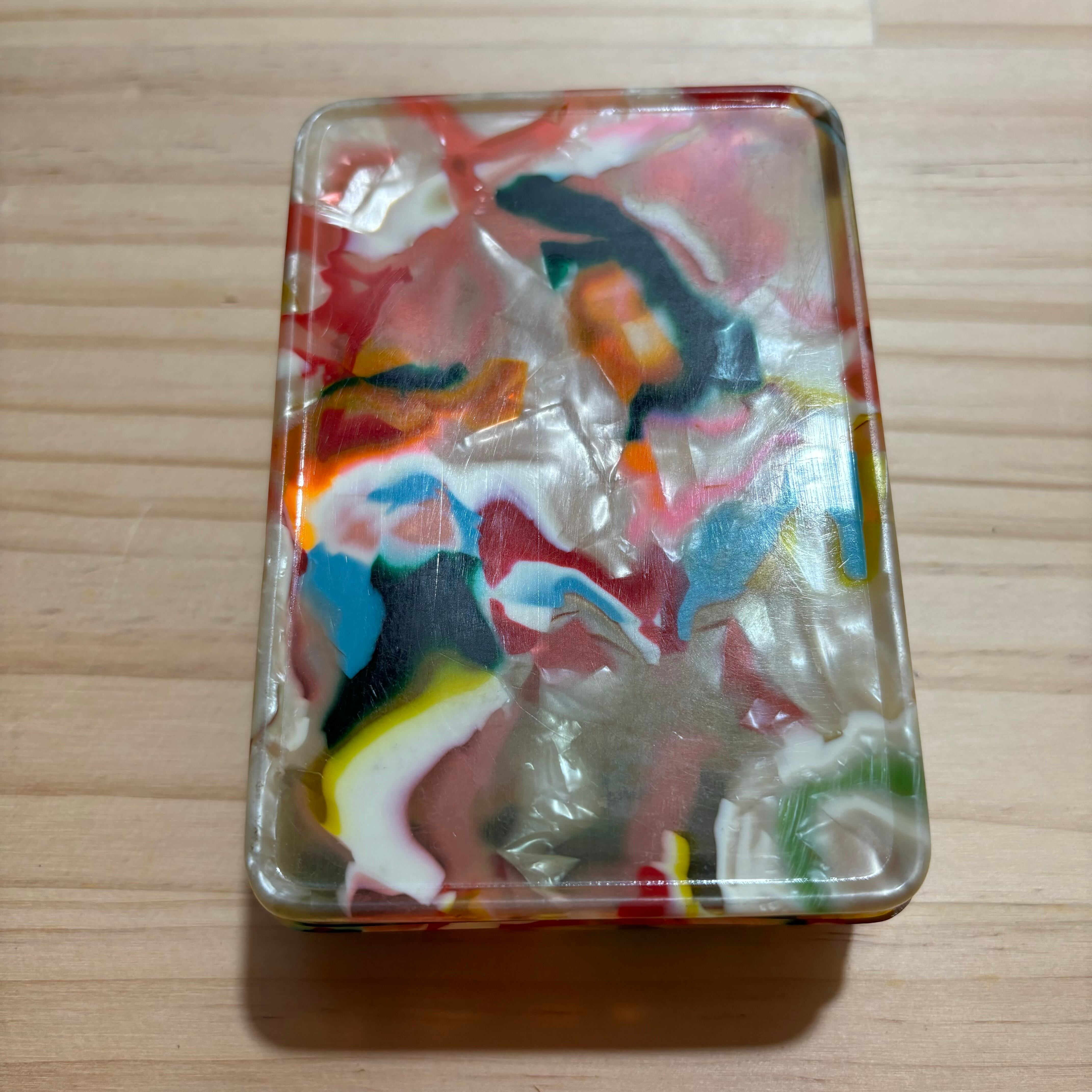 昭和 レトロ セルロイド 裁縫箱 小物入れ 小物ケース | condense2011