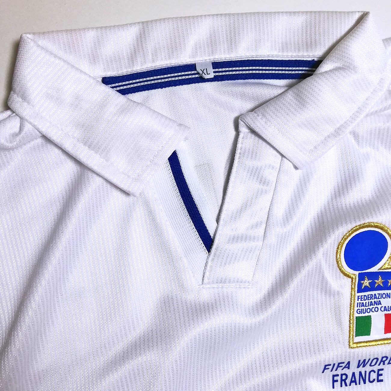 イタリア代表 1998 アウェイ半袖 Old Legend Jersey 復刻版 #18 BAGGIO