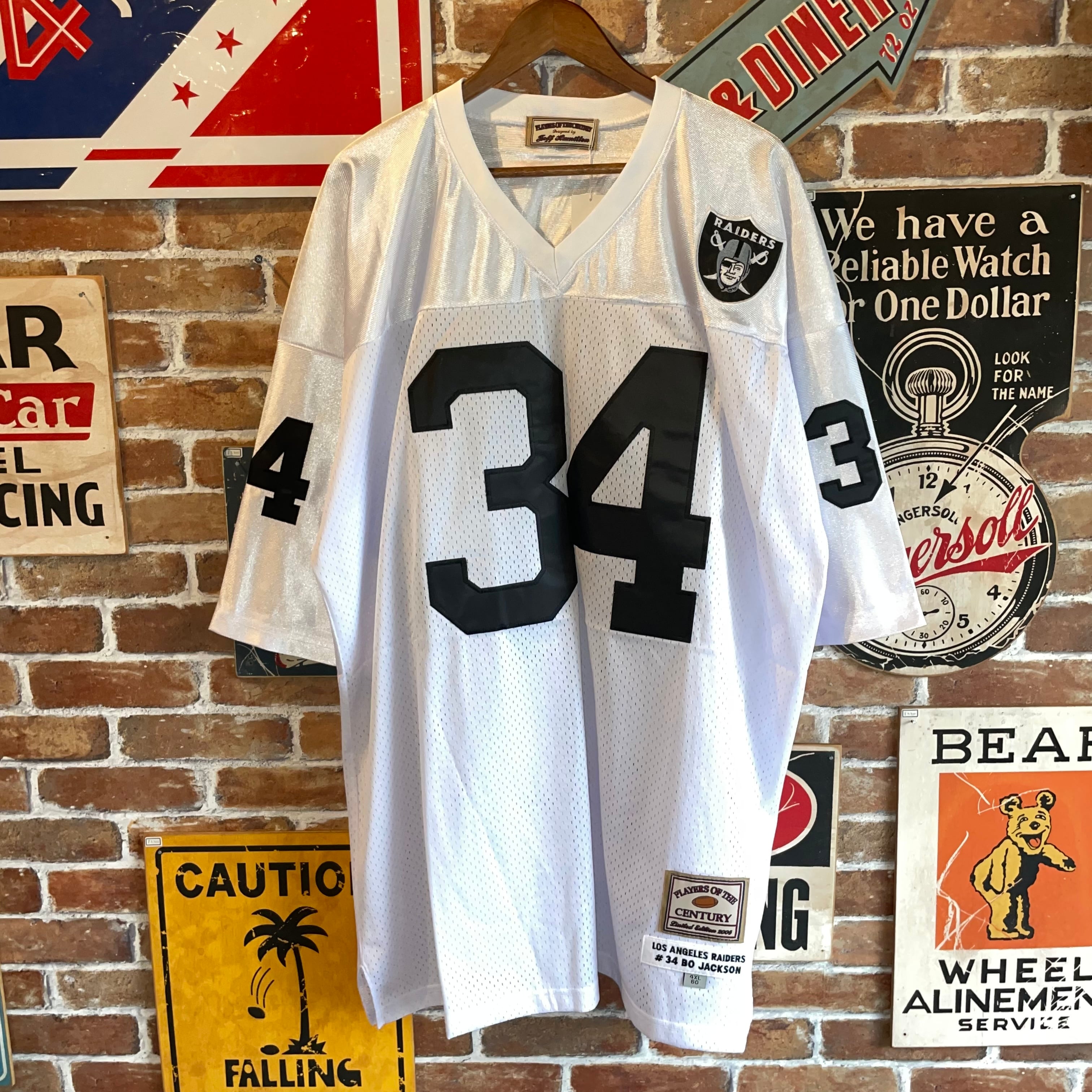 NFL RAIDERS レイダース ゲームシャツ ビッグサイズ 4XL | 古着屋DAISY