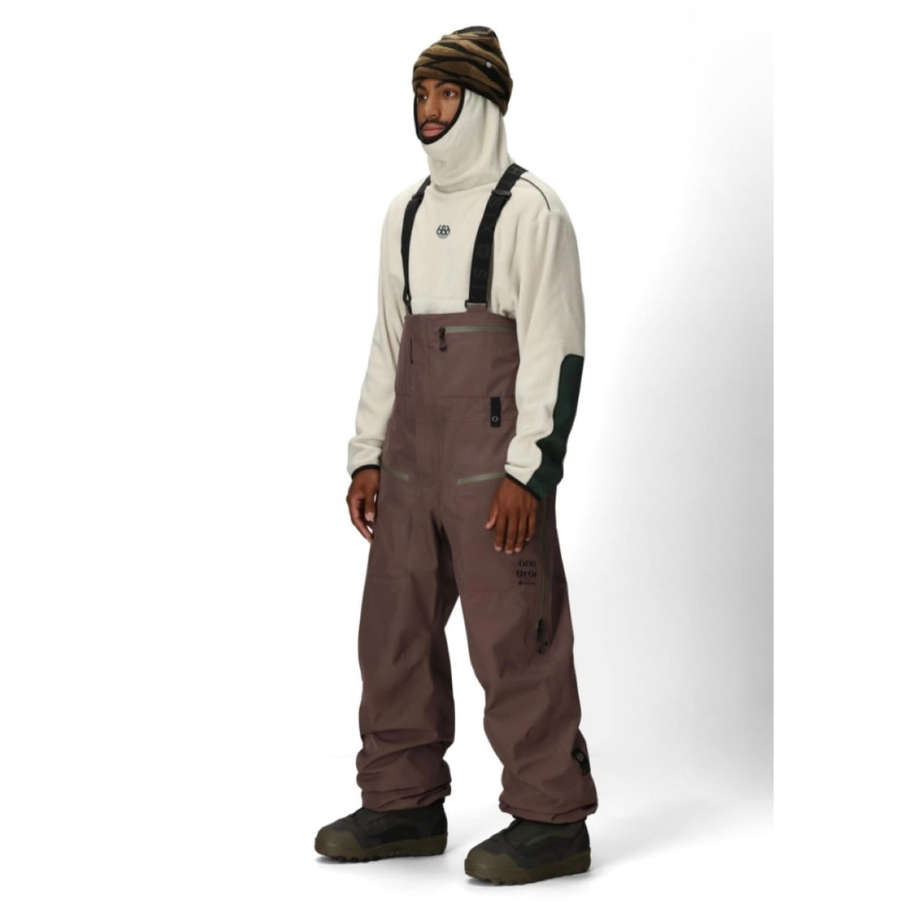 686 『 Men's GORE-TEX 3L ATV Bib - Peppercorn 』 25-26 シックス