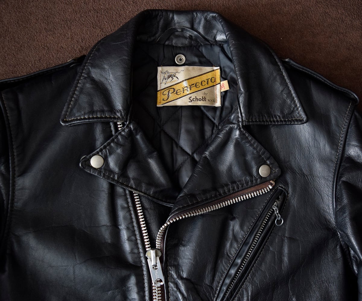 70s SCHOTT NYC RIDERS 36 | SECOND TIME GLORY | ヴィンテージレザー