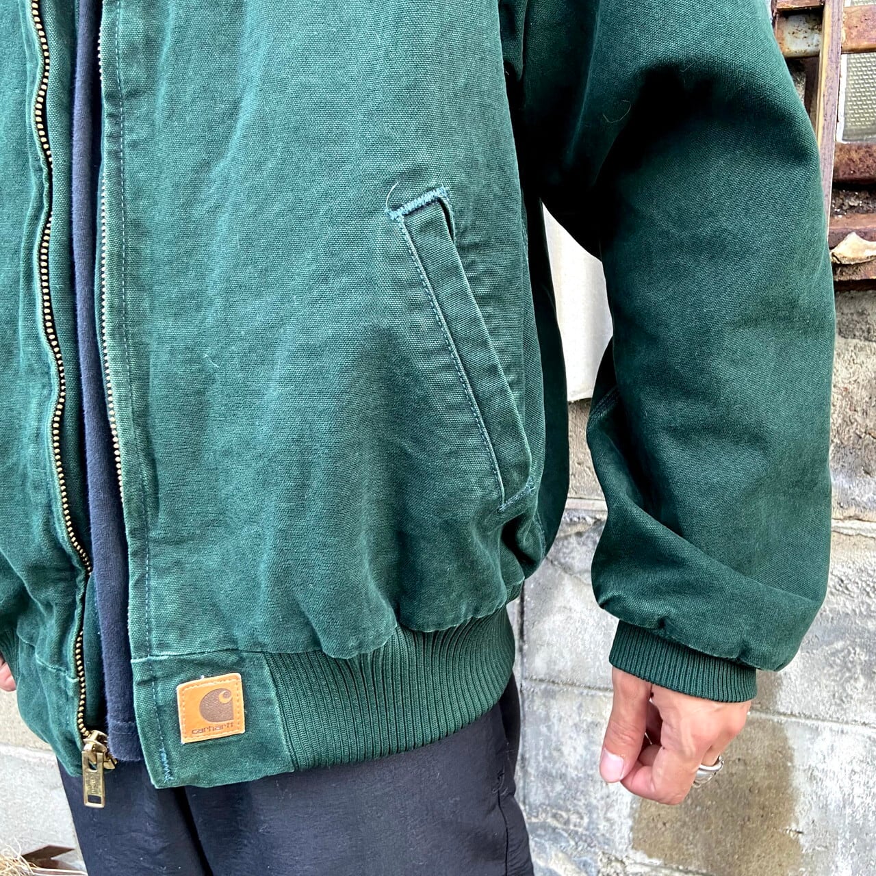 Carhartt カーハート 企業ロゴ刺繍 サンタフェジャケット メンズXL相当