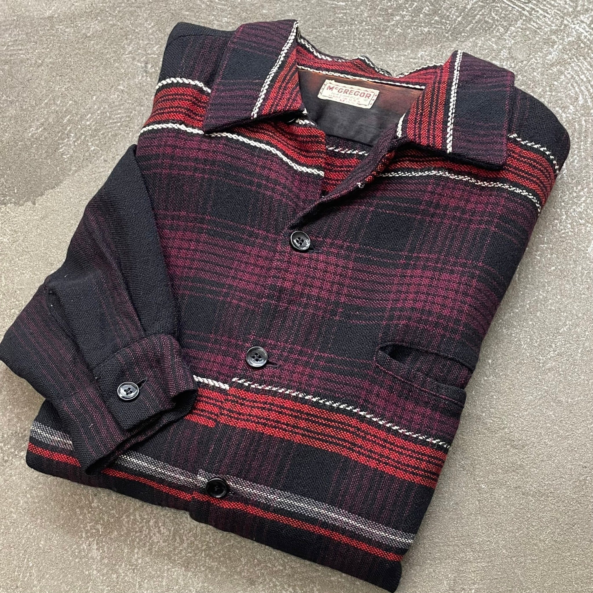60s Bond Ombre Check Shirt 60年代 オンブレ オンブレチェック