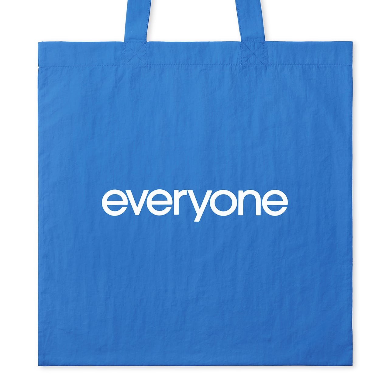 everyone nylon logo tote bag (BLUE) | everyone