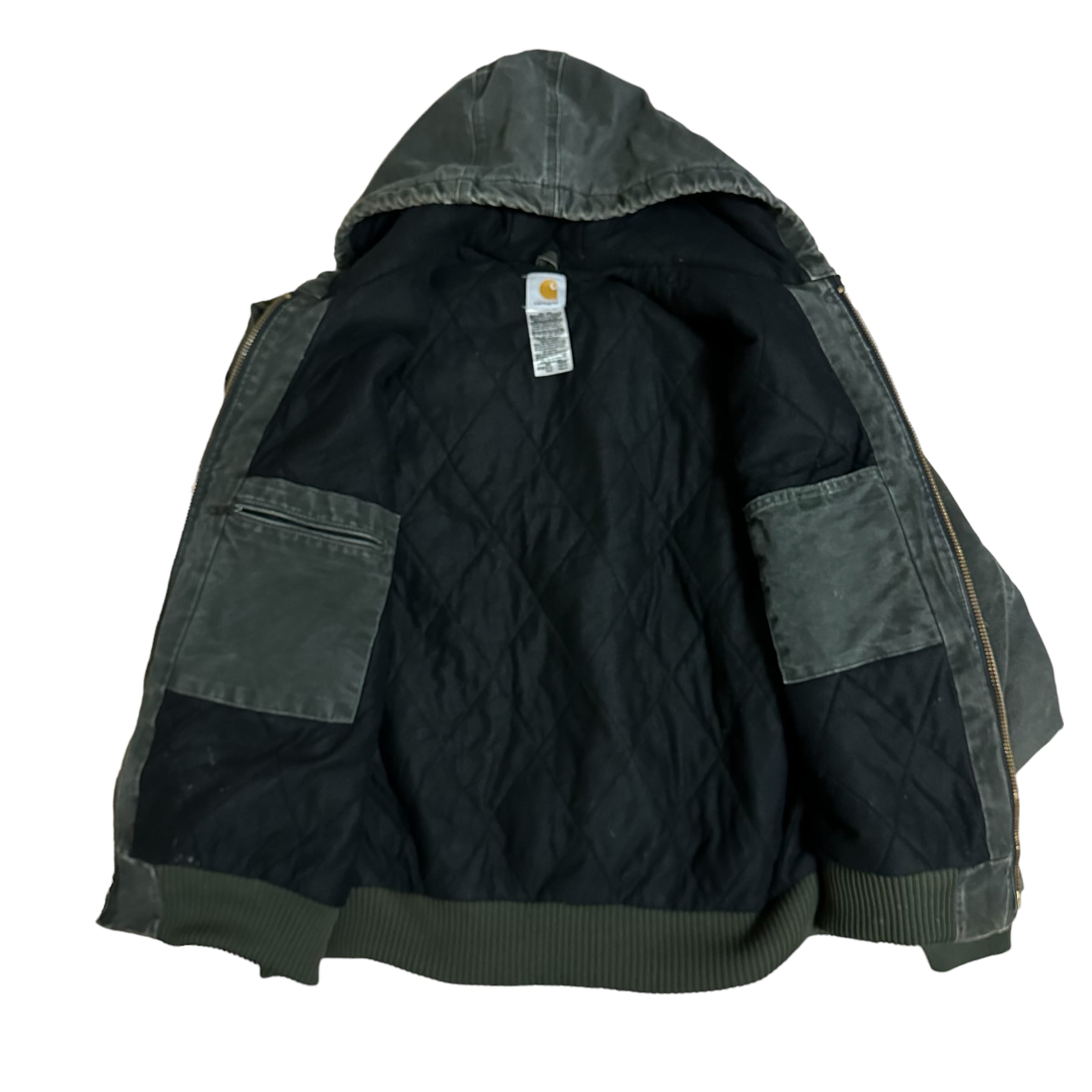 90s Carhartt カーハート グッドフェード アクティブジャケット モス