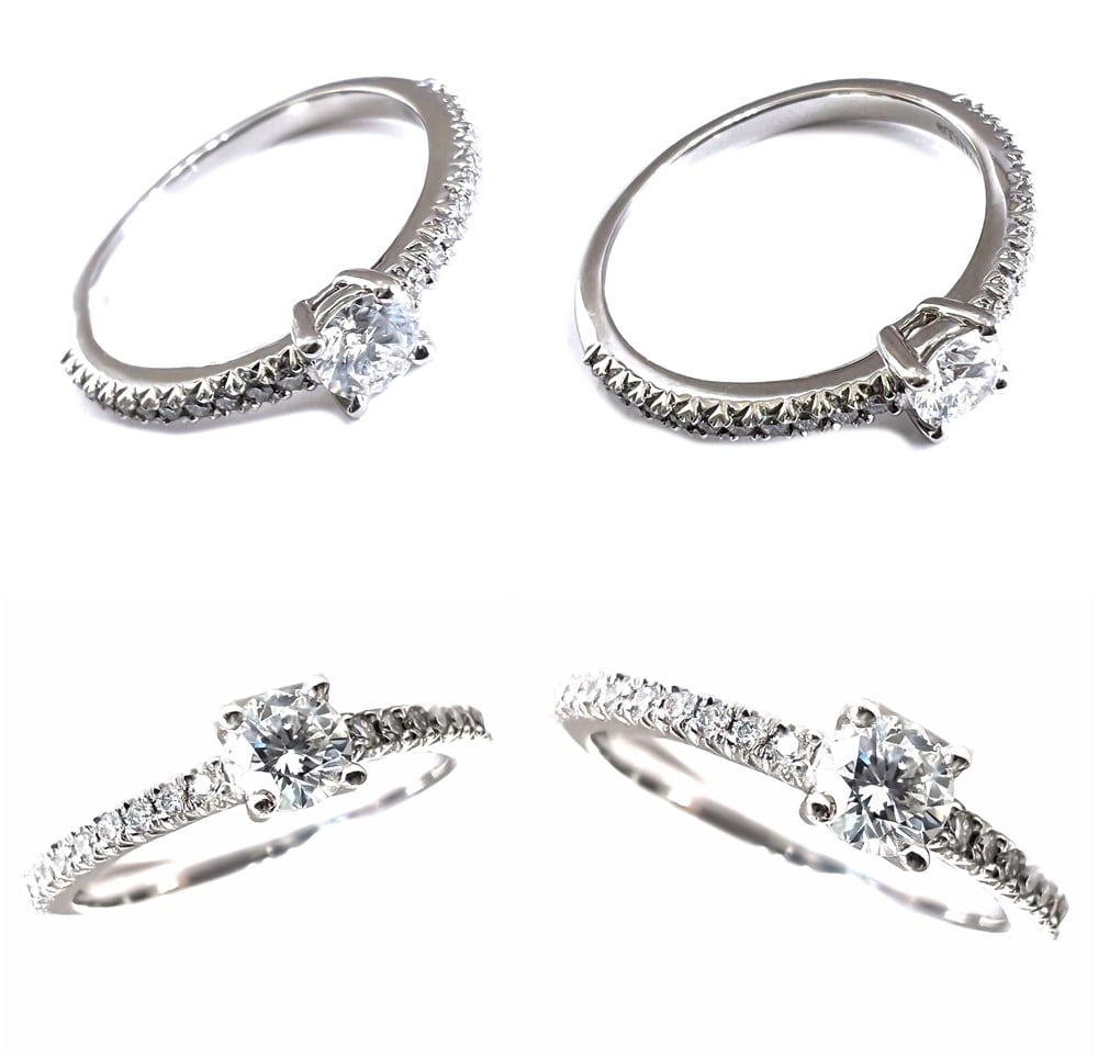 TIFFANY ティファニー ハーモニー ソリティア ハーフエタニティ ノヴォ